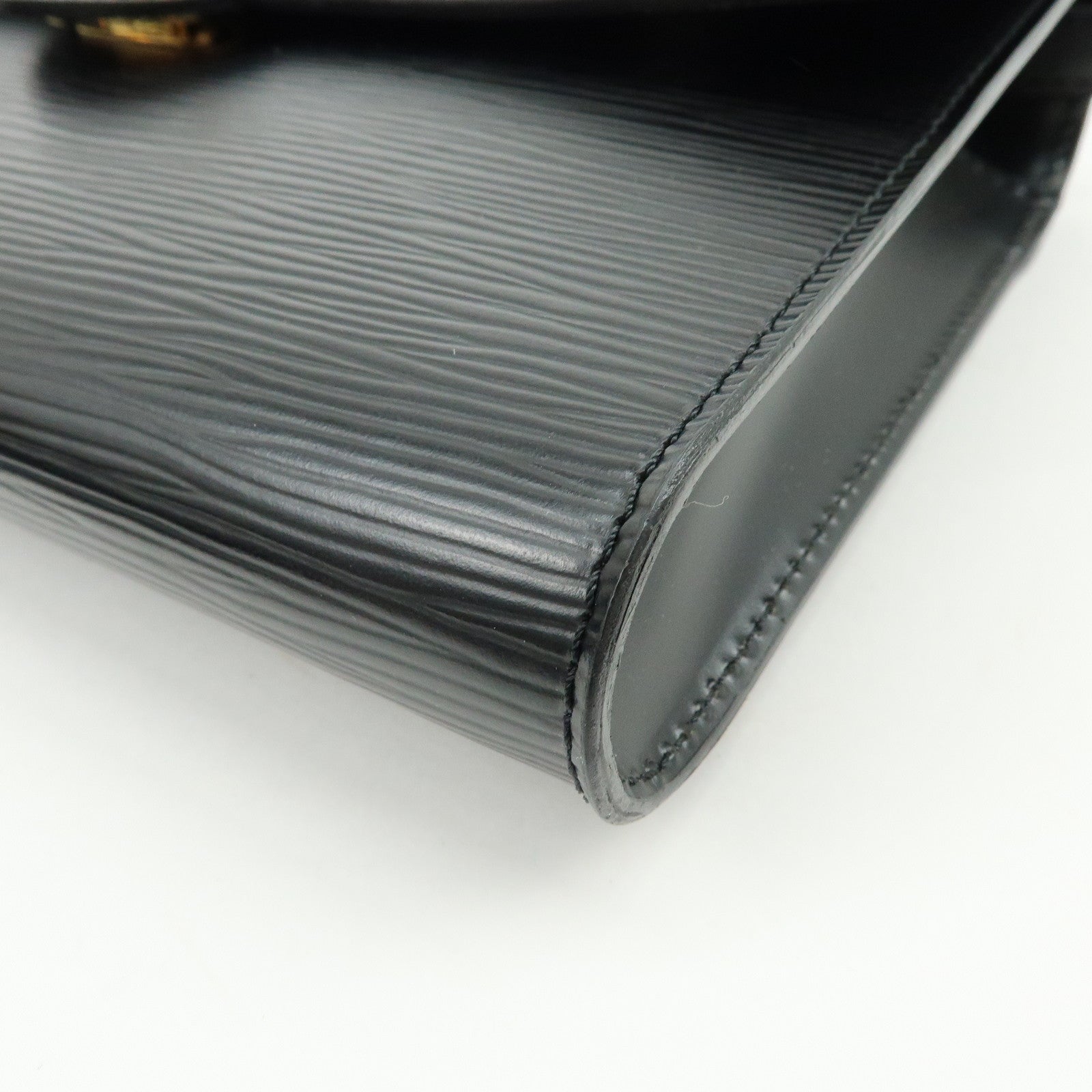 Louis Vuitton Epi Arche 2Way Shoulder Bag Clutch Bag Noir M52572