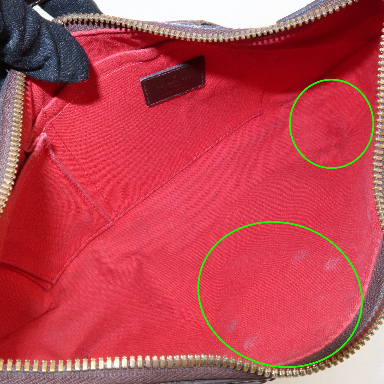 Louis Vuitton Damier Thames PM Shoulder Bag Hand Bag N48180 Used