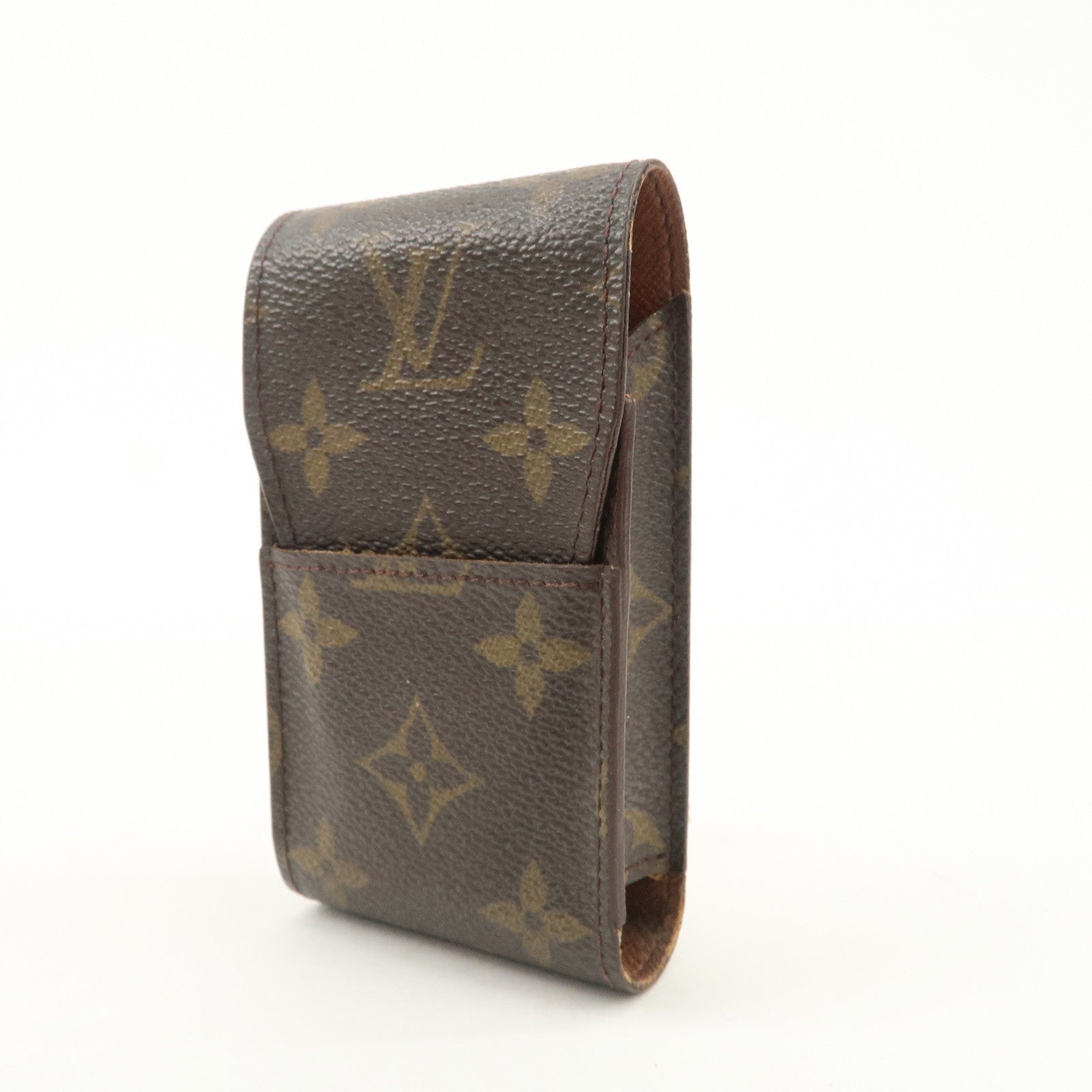 Louis Vuitton Monogram Set Of 3 Etui Cigarette Case Pen Case M63024 M62990 Used