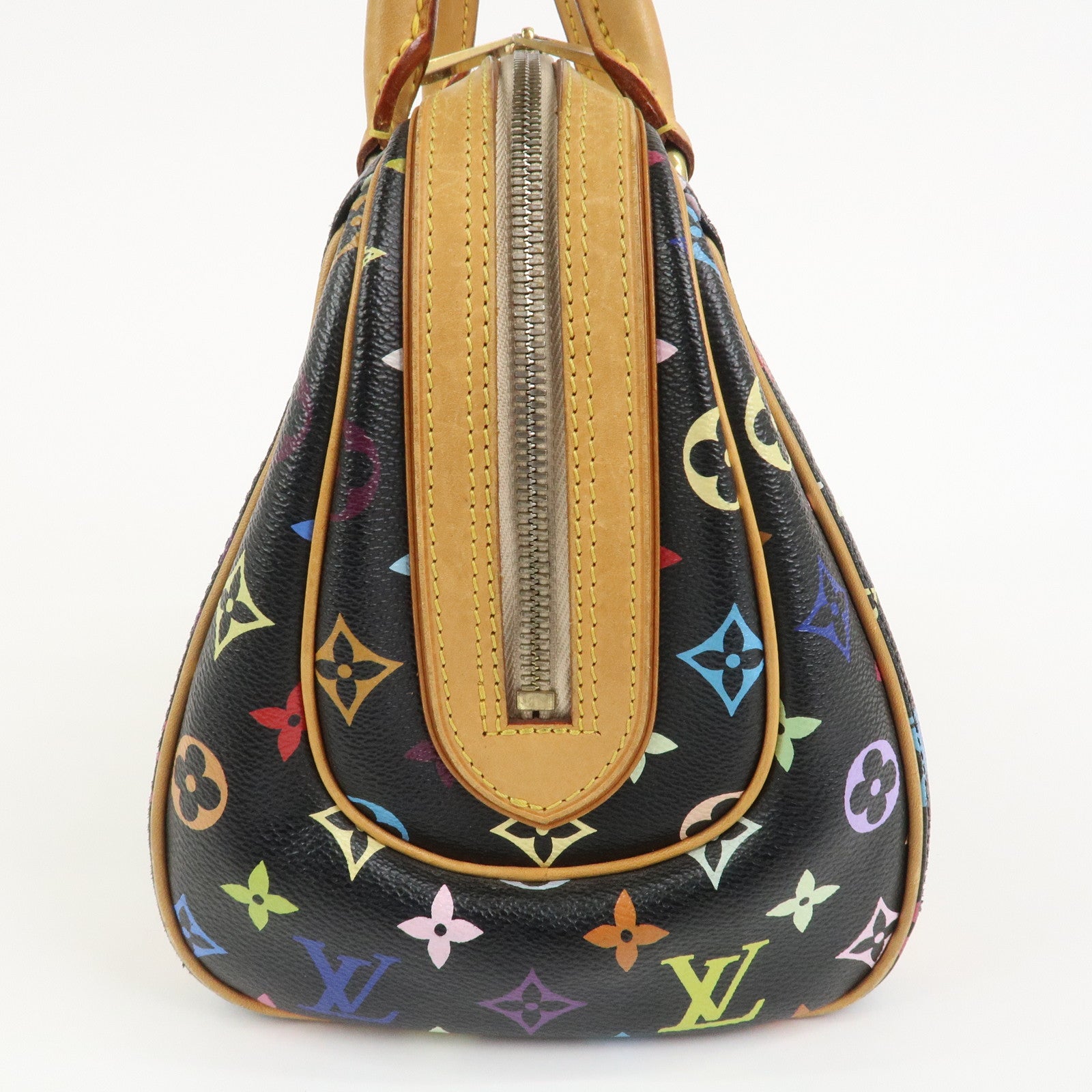 Louis Vuitton Monogram Multicolor Priscilla Hand Bag Noir M40097