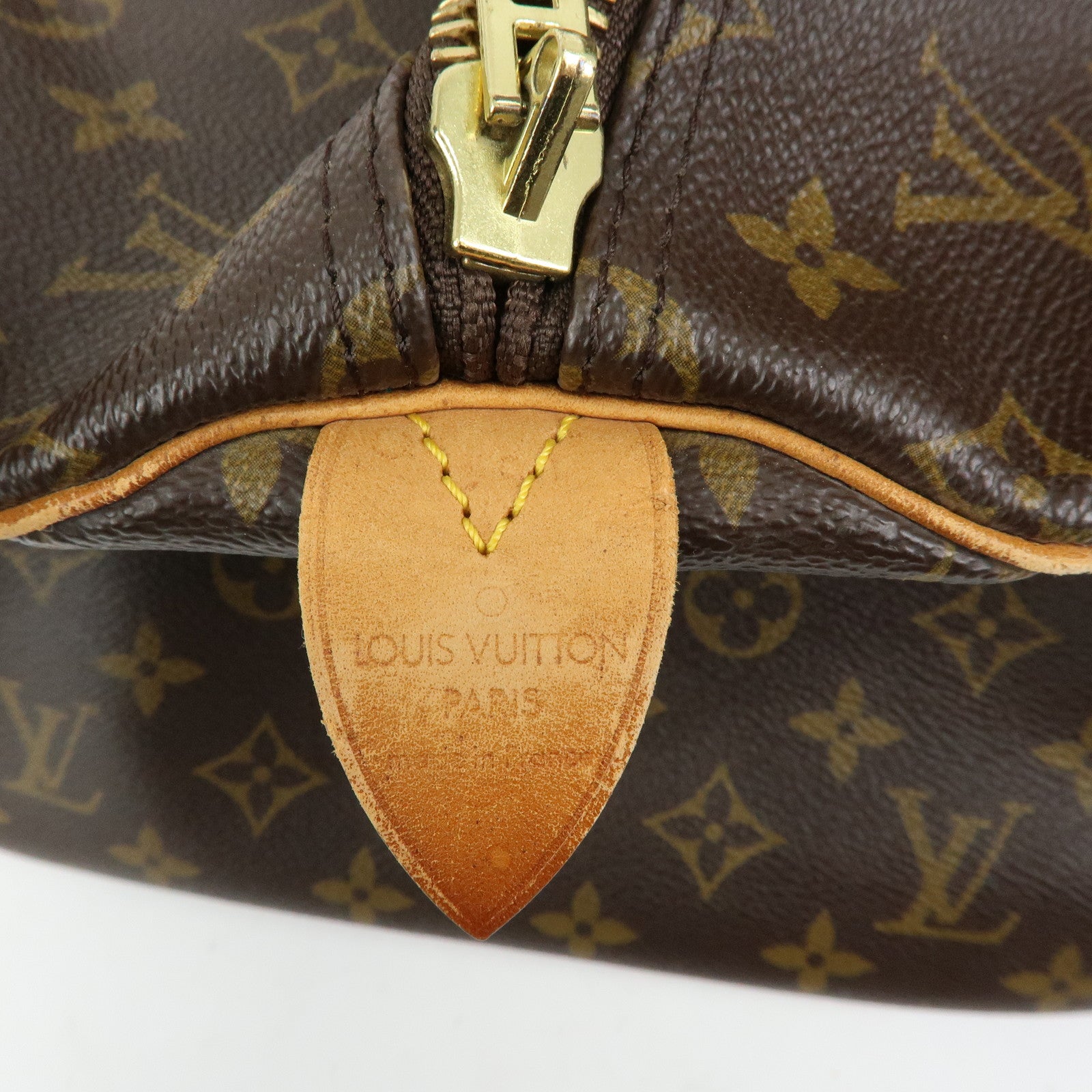 Louis Vuitton Monogram Keep All 55 Boston Bag Brown M41424