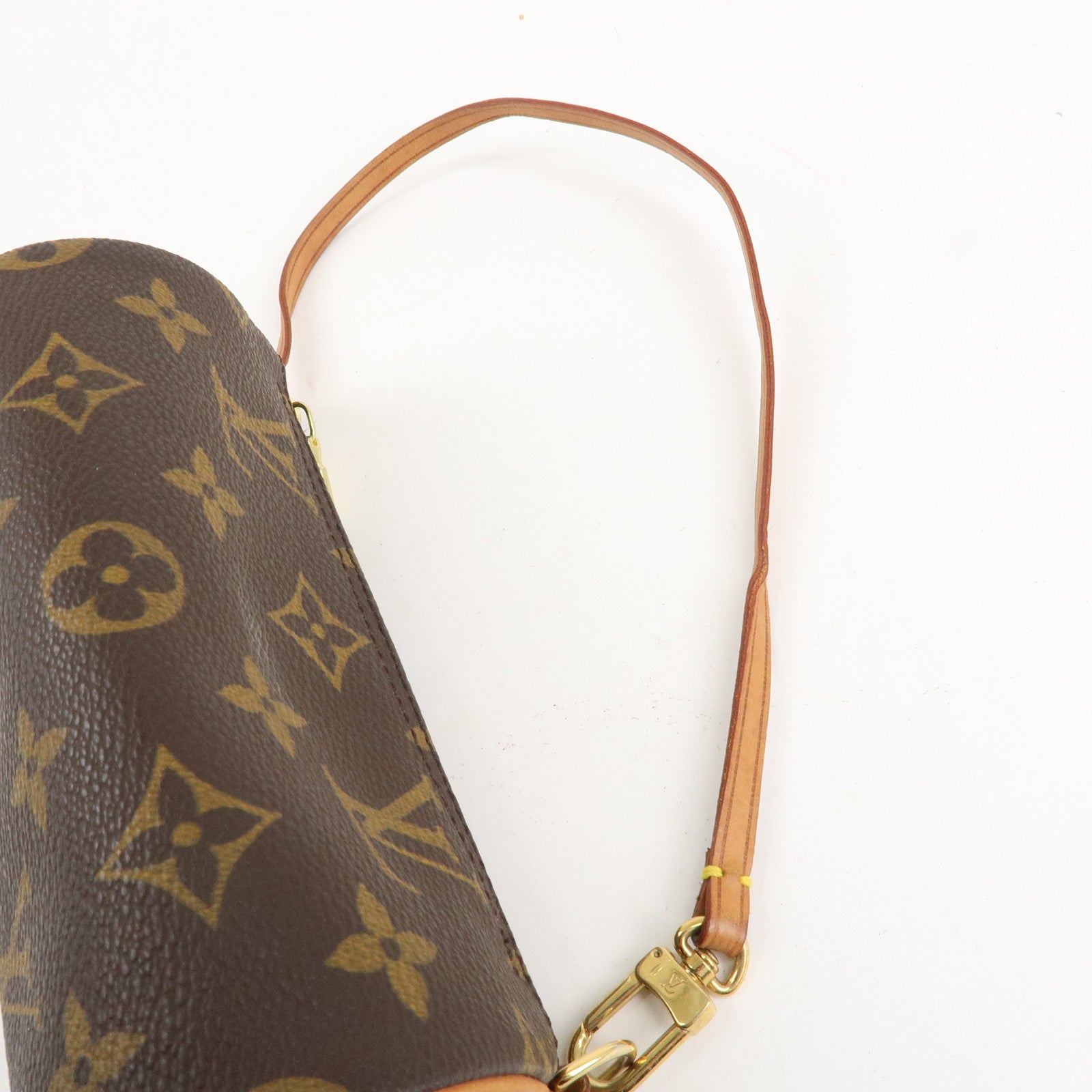 Louis Vuitton Set of 2 Monogram Mini Pouch for Papillon Bag Brown Used