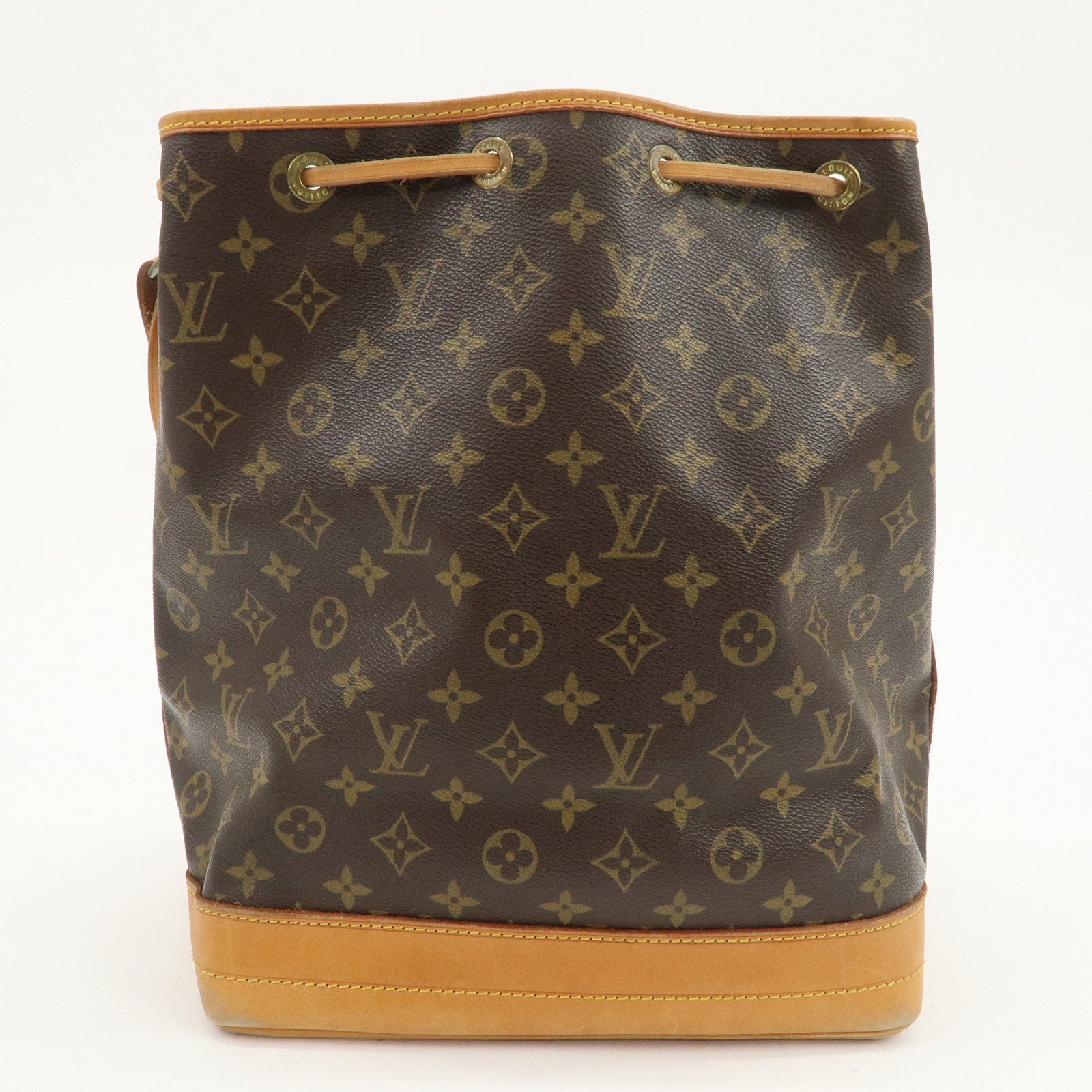 Louis Vuitton Monogram Noe Shoulder Bag Hand Bag Brown M42224