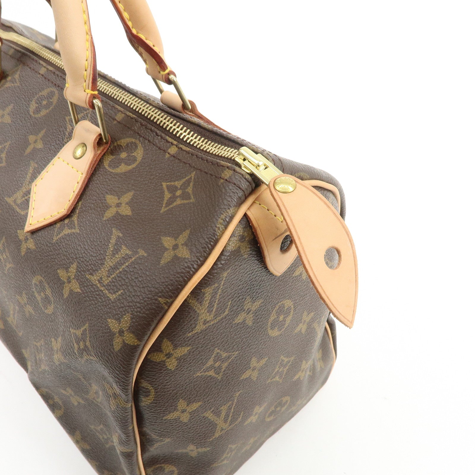 Louis Vuitton Monogram Speedy 30 Boston Bag Hand Bag Brown M41526