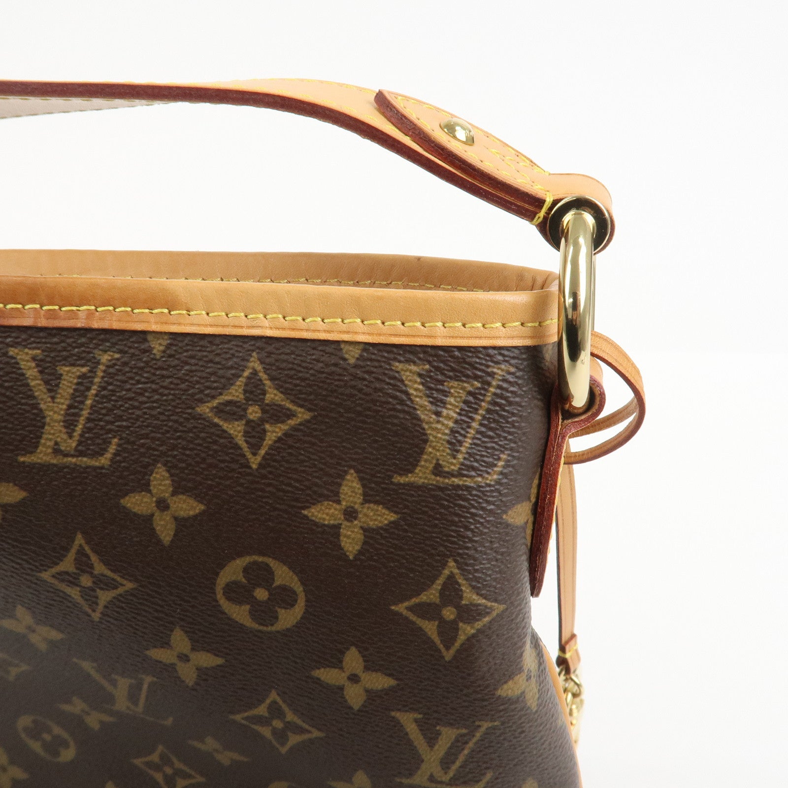 Louis Vuitton Monogram Delightful PM Shoulder Bag Brown M50155