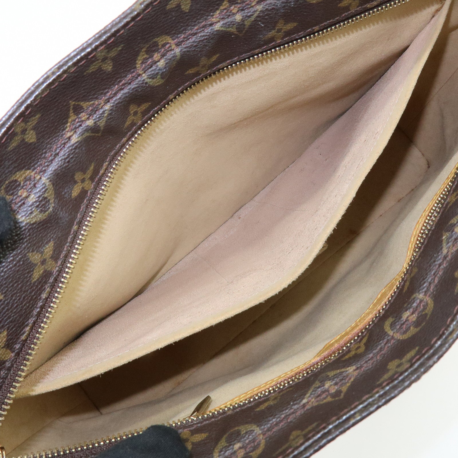 Louis Vuitton Monogram Luco Tote Bag Shoulder Bag Brown M51155