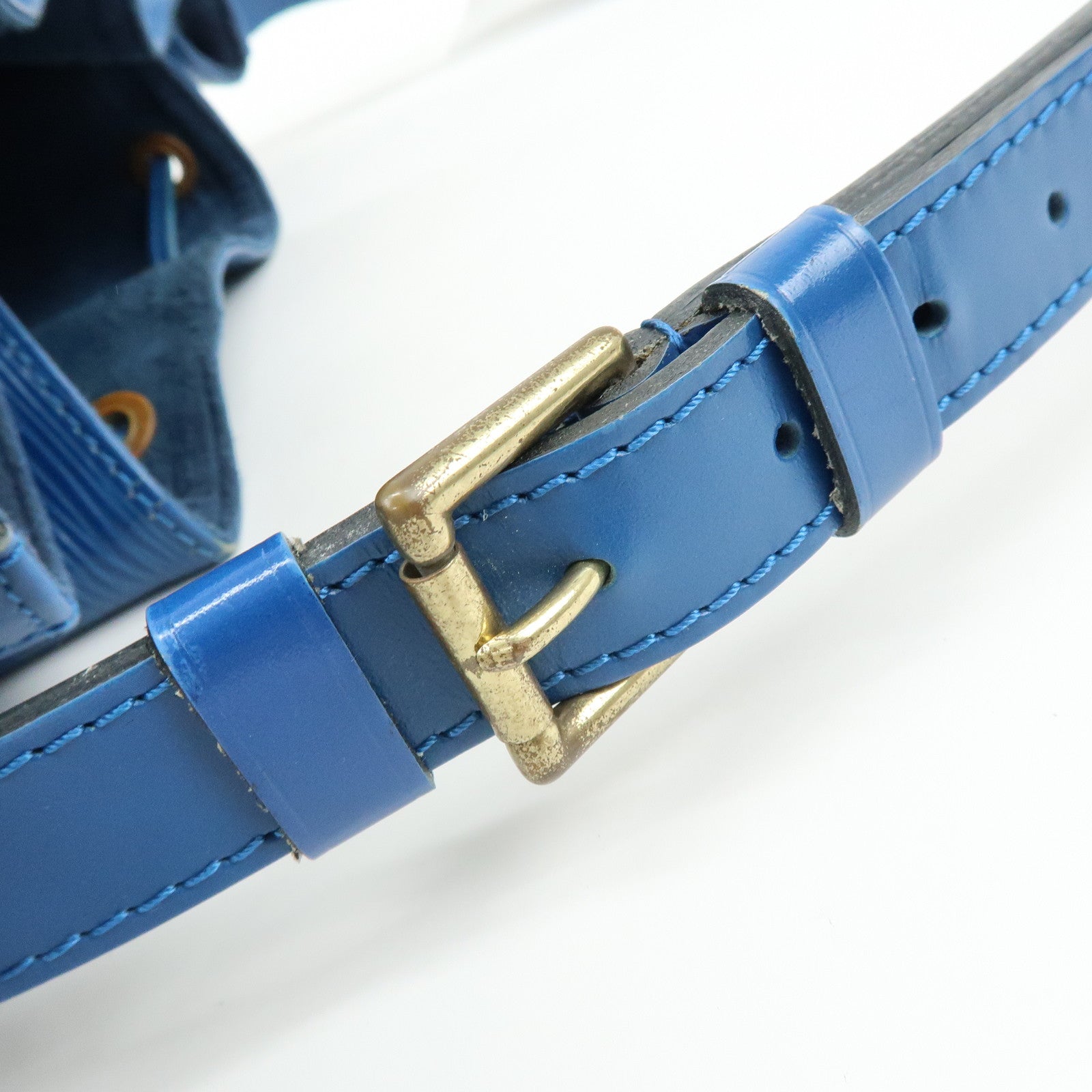 Louis Vuitton Epi Leather Noe Shoulder Bag Toledo Blue M44005