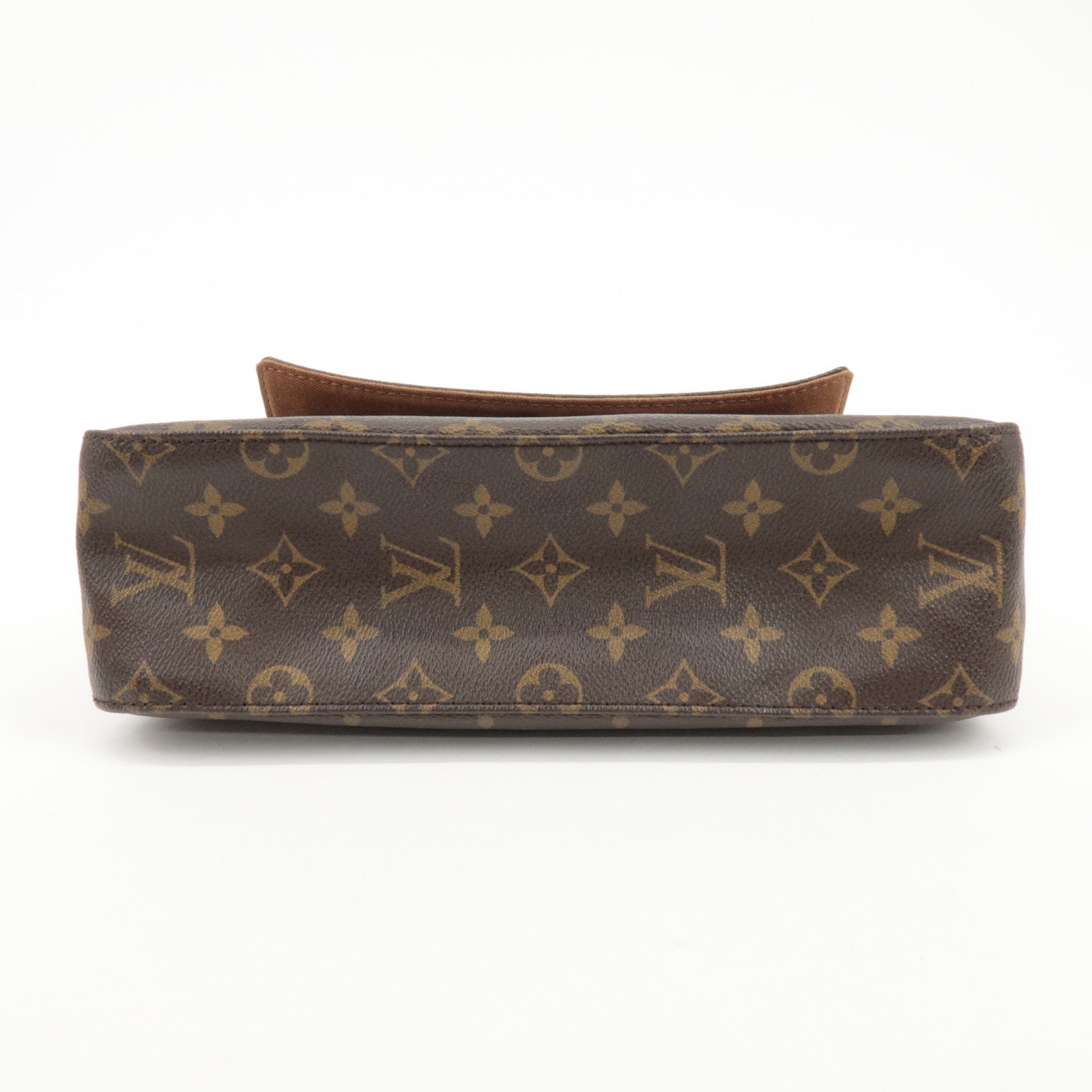 Louis Vuitton Monogram Mini Looping Shoulder Bag Brown M51147 Used