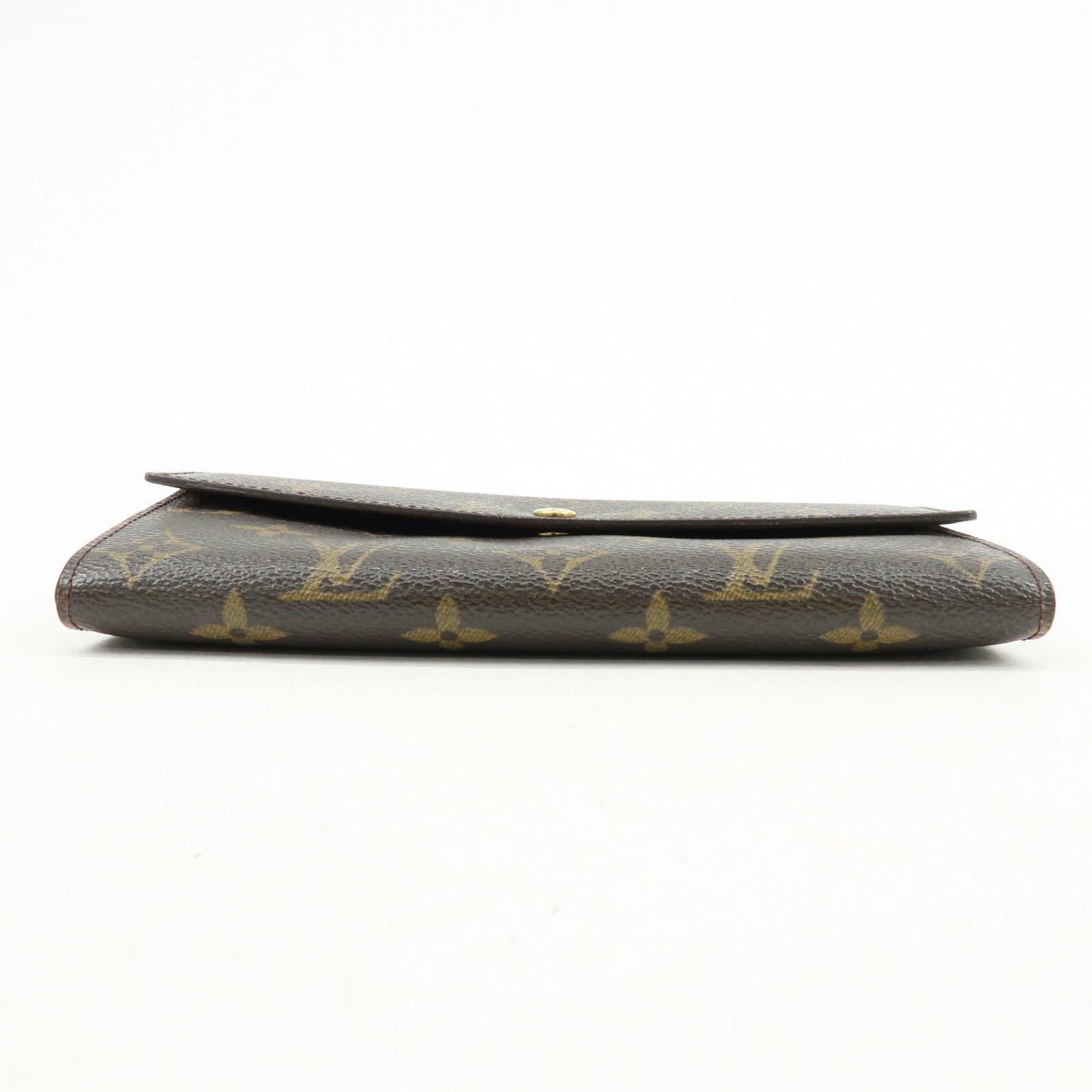 Louis Vuitton Monogram Porte Monnaie Credit Long Wallet M61726