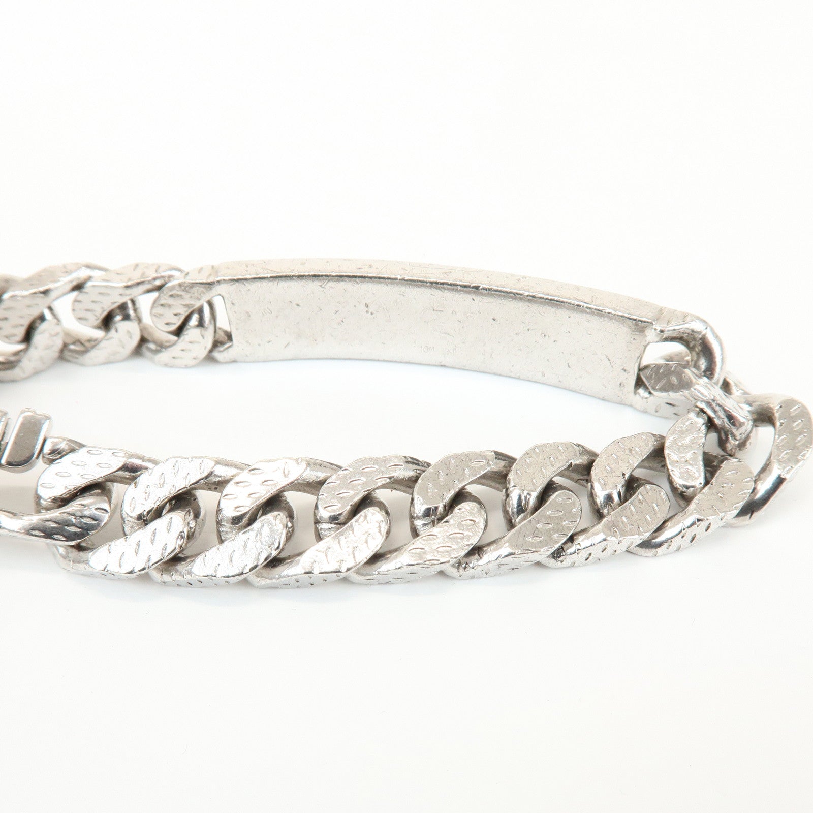 Louis Vuitton Metal Bracelet Montaigne Silver M66119