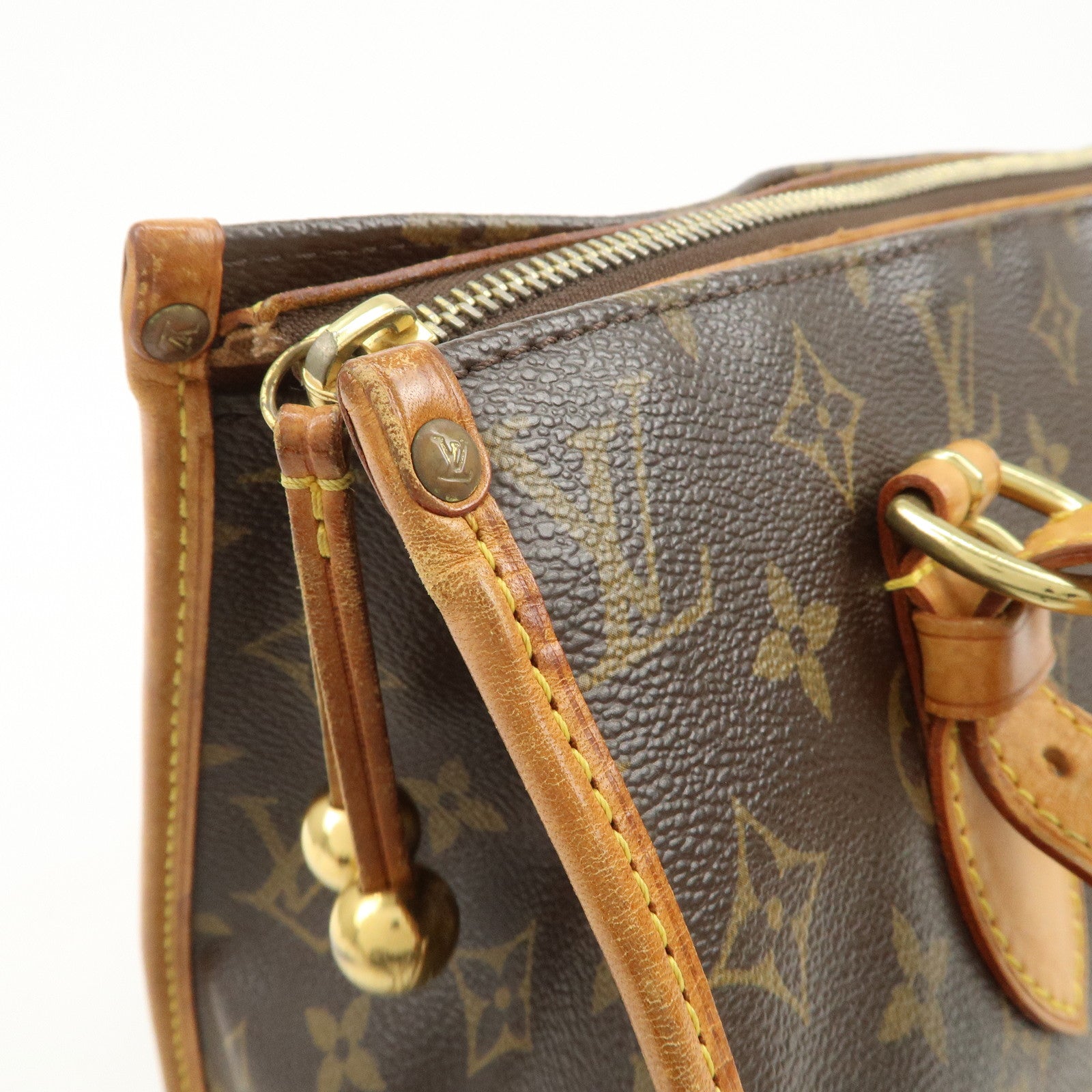 Louis Vuitton Monogram Popincourt Haut Shoulder Bag Brown M40007