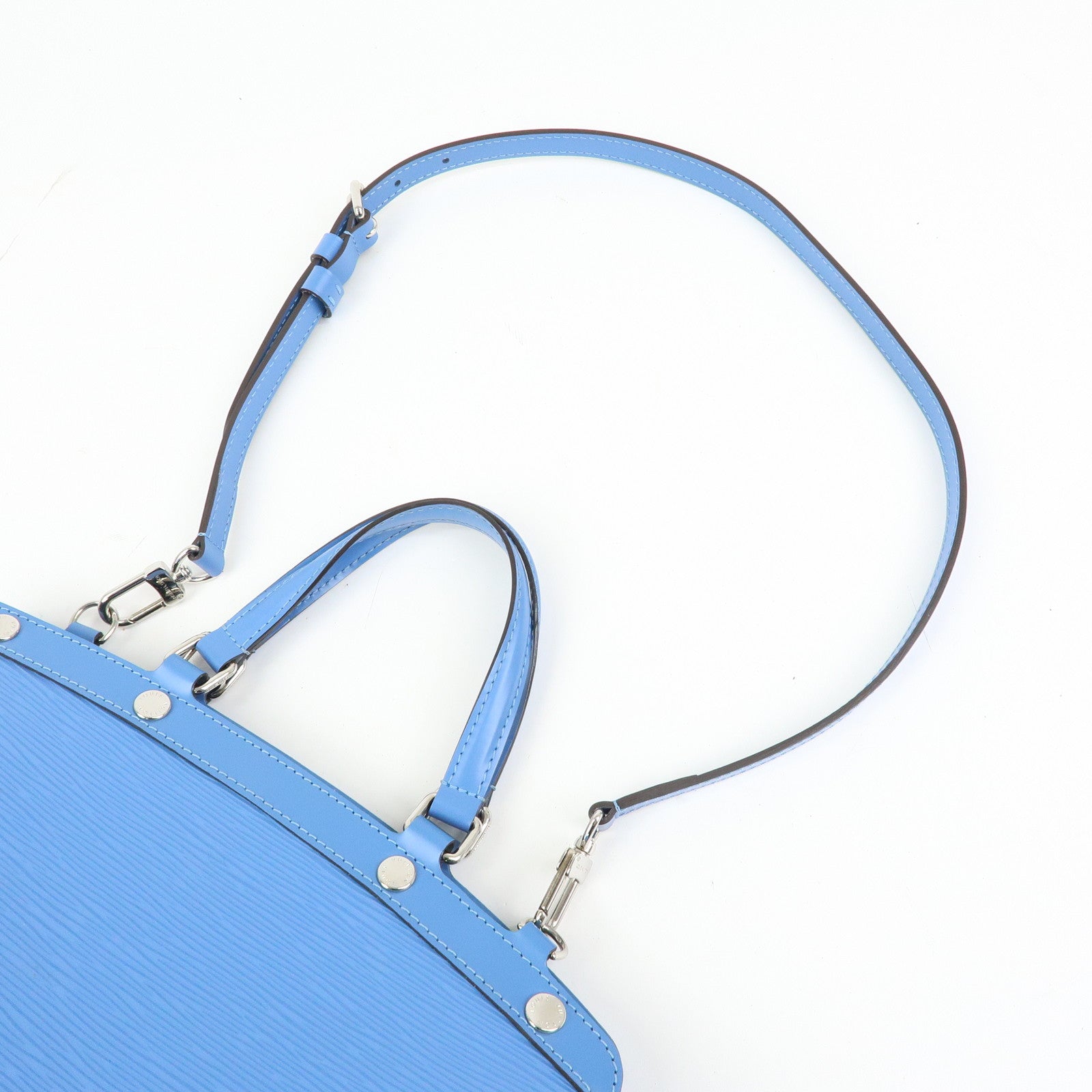 Louis Vuitton Epi Leather Brea MM 2Way Bag Hand Bag Blue