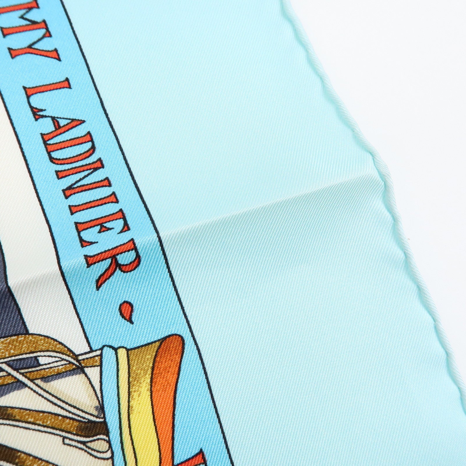 HERMES Carre90 Silk 100% Scarf ORIGINAL NEW ORLEANS CREOLE JAZZ1923