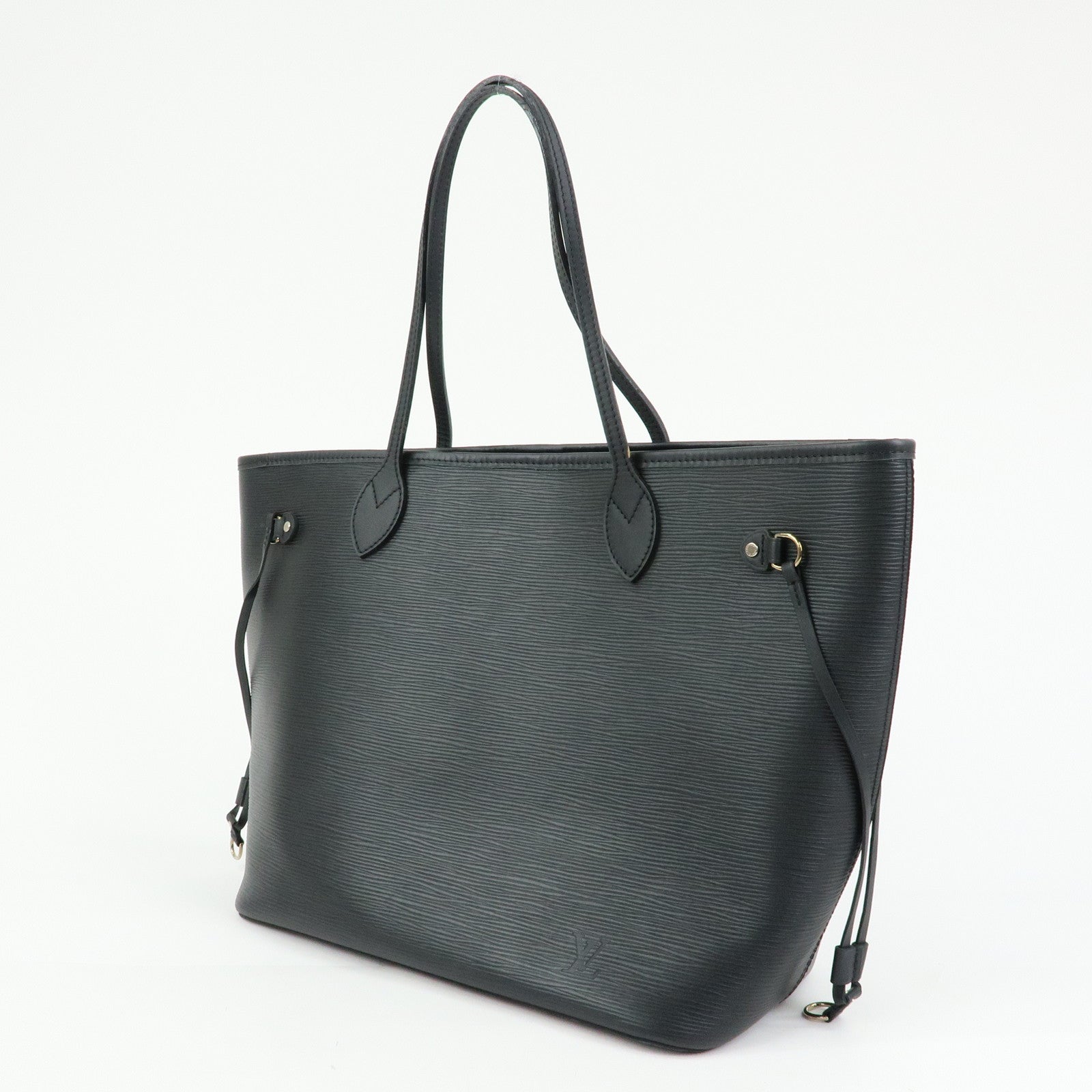 Louis Vuitton Epi Leather Neverfull MM Shoulder Bag Noir M40932