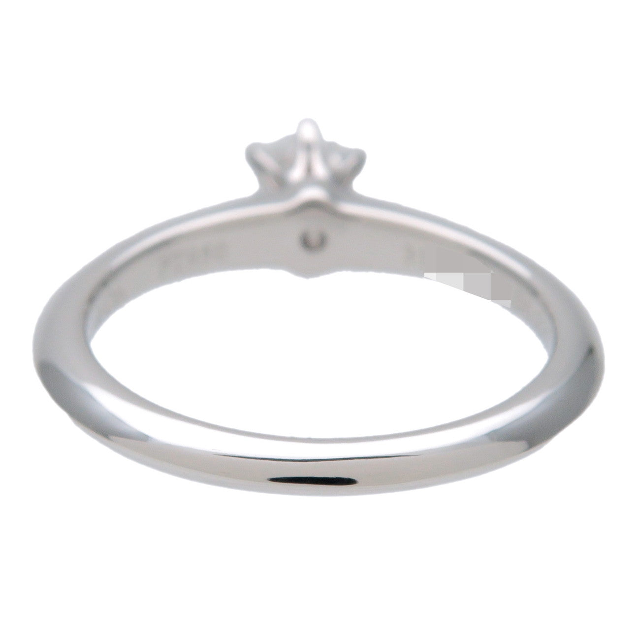 Tiffany & Co Solitaire Diamond Ring 0.22ct PT950 US4.5 EU48 HK9