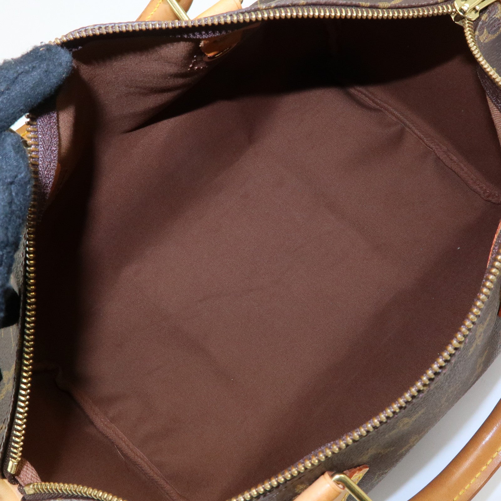 Louis Vuitton Monogram Speedy 35 Boston Bag Hand Bag Brown M41524