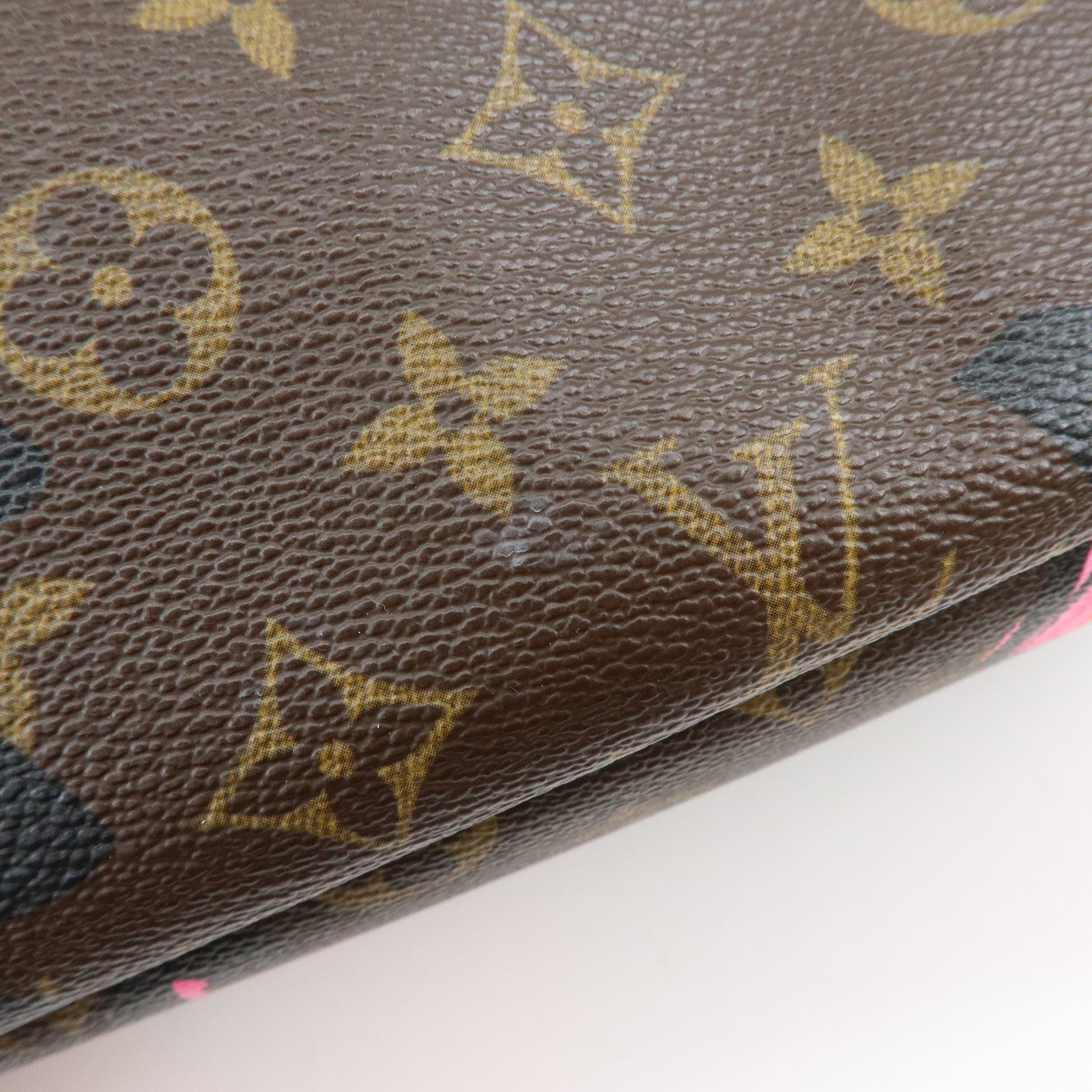 Louis Vuitton Monogram Rose Neverfull MM Tote Shoulder Bag M48613