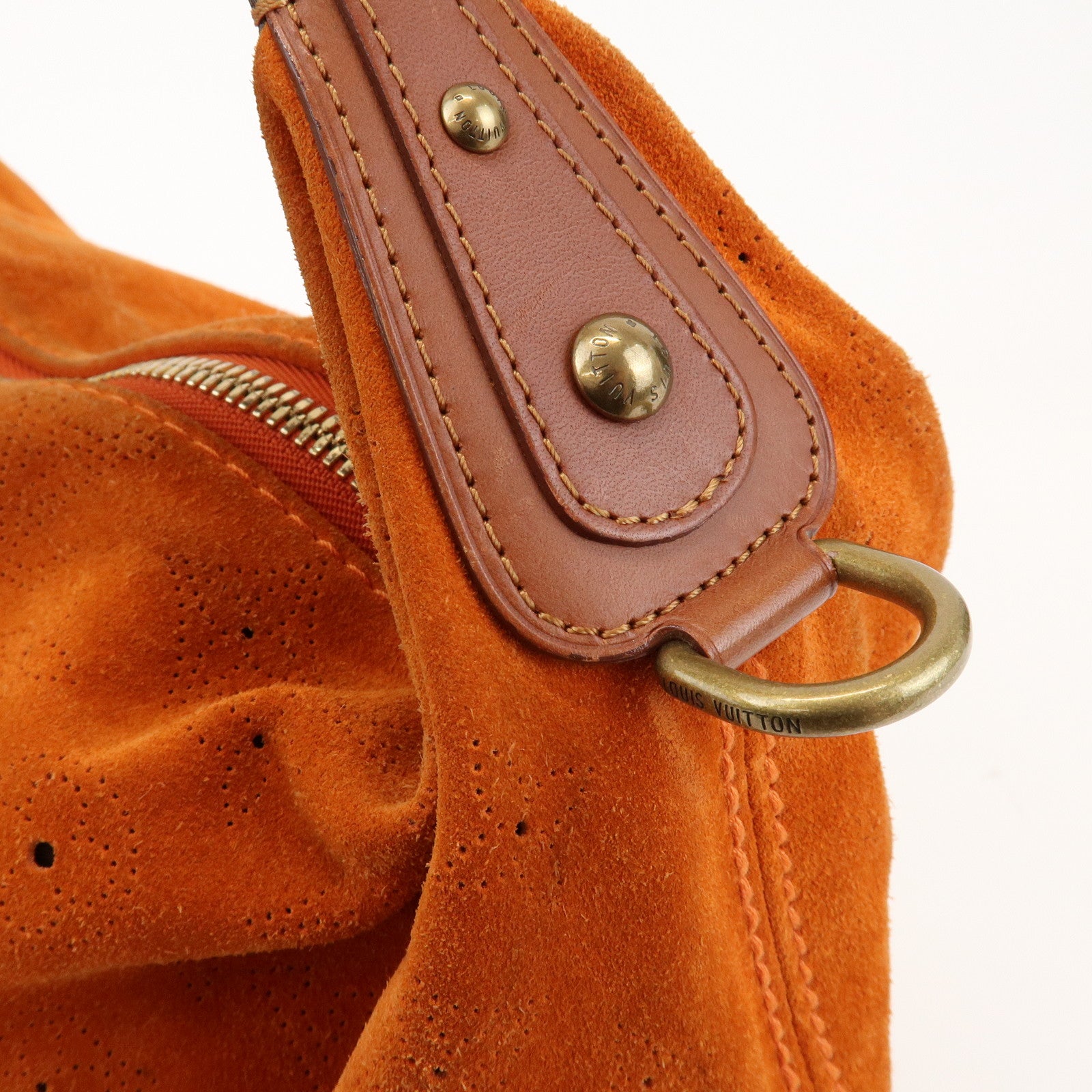 Louis Vuitton Monogram Mahina Onata GM Shoulder Bag Orange M95119