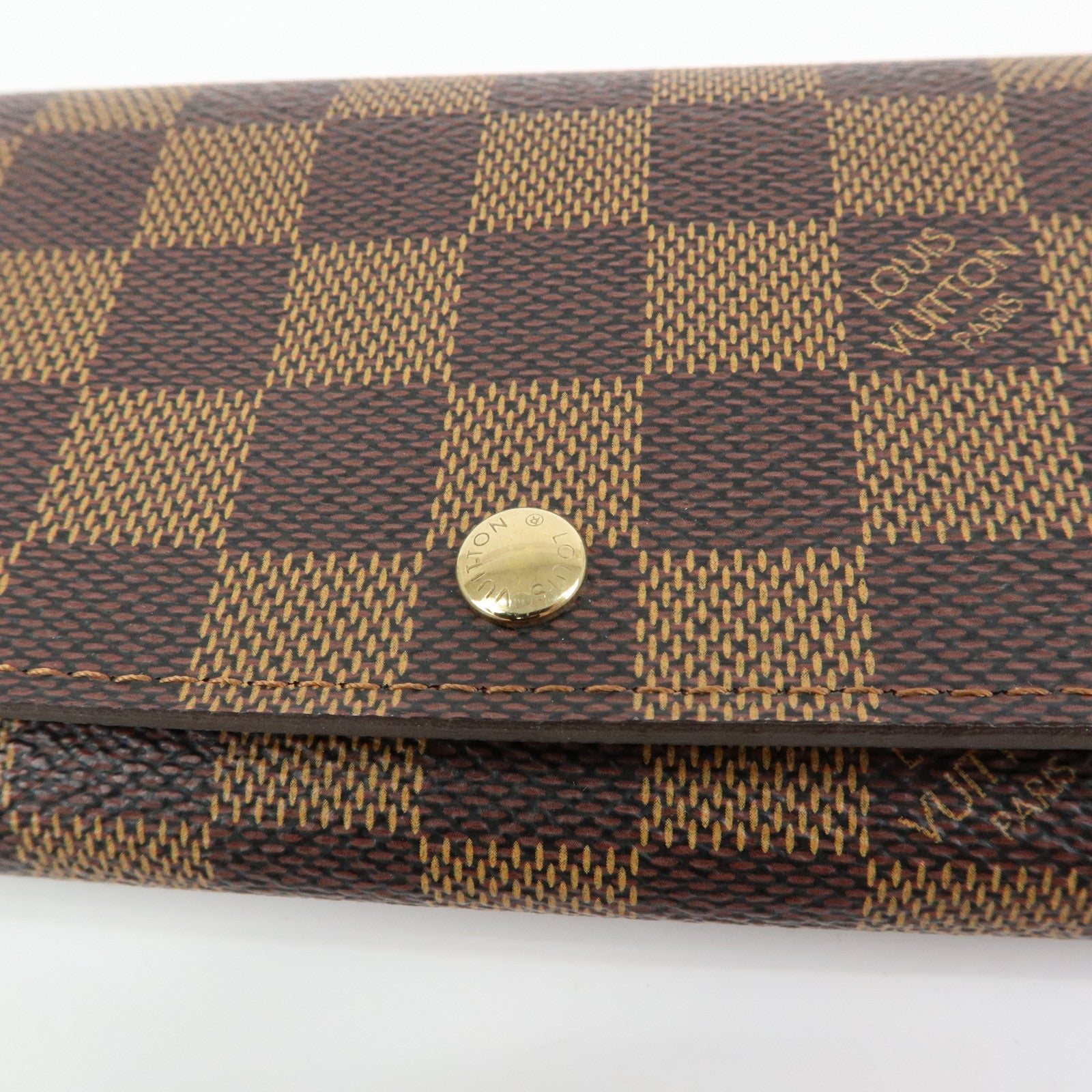 Louis Vuitton Damier Porte Monnaie Billets Tresor Wallet N61730