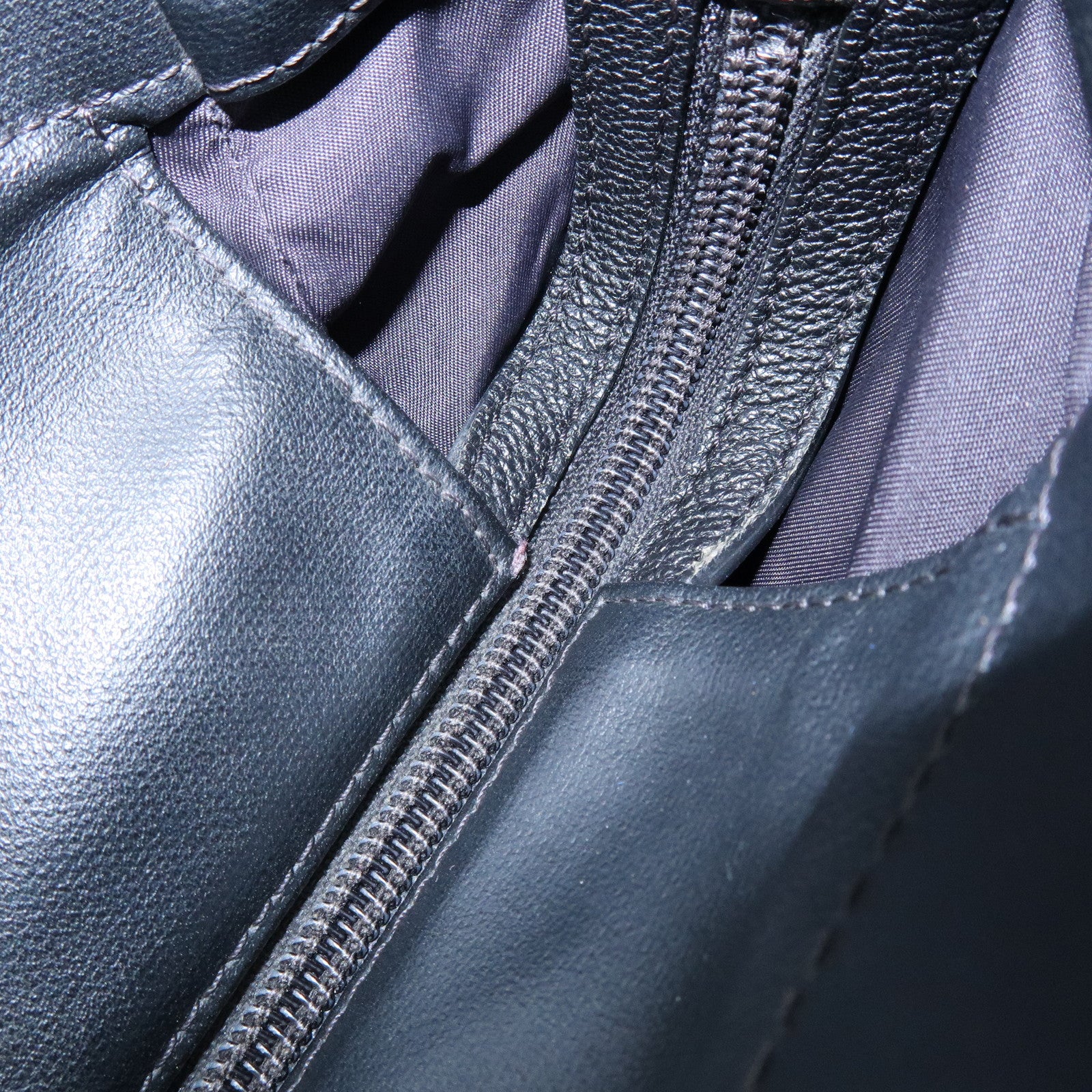 CHANEL PVC Canvas Leather Paris Biarritz MM Tote Hand Bag A34209