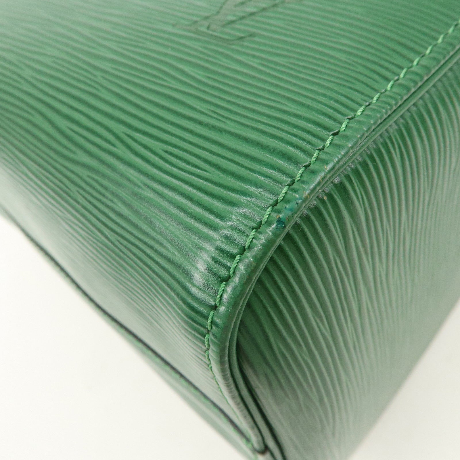 Louis Vuitton Epi Speedy 30 Hand Bag Boston Bag Borneo Green M43004 Used