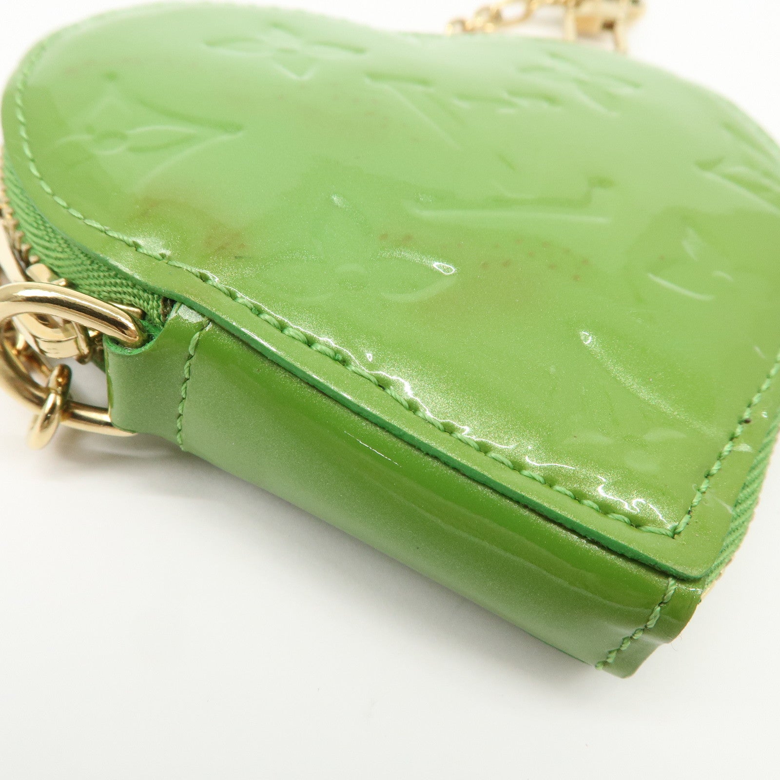 Louis Vuitton Monogram Vernis Porte Monnaie Coeur Vertonic M93659