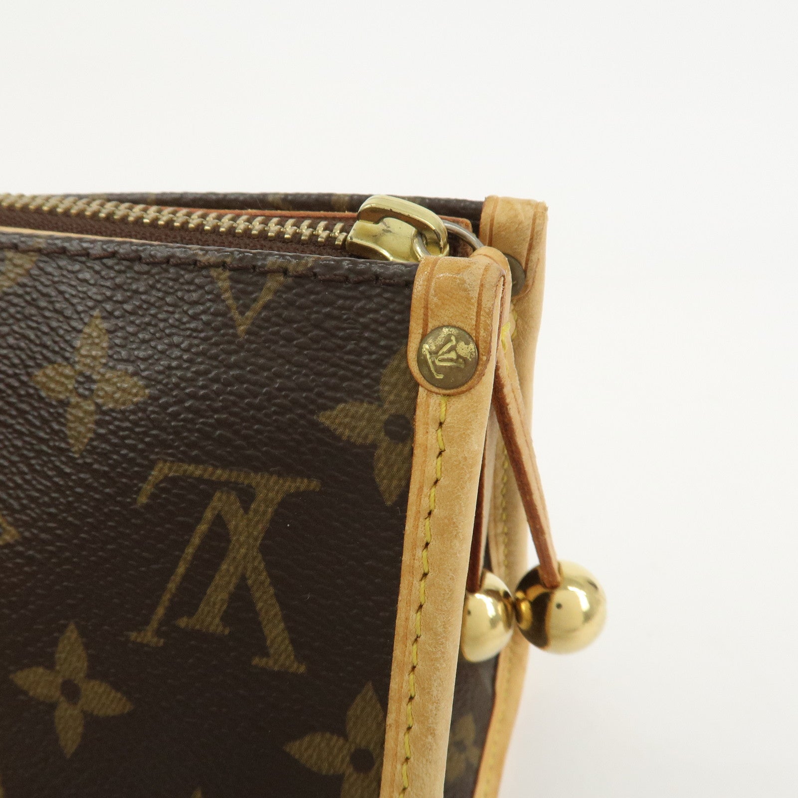 Louis Vuitton Monogram Popincourt Hand Bag Brown M40009