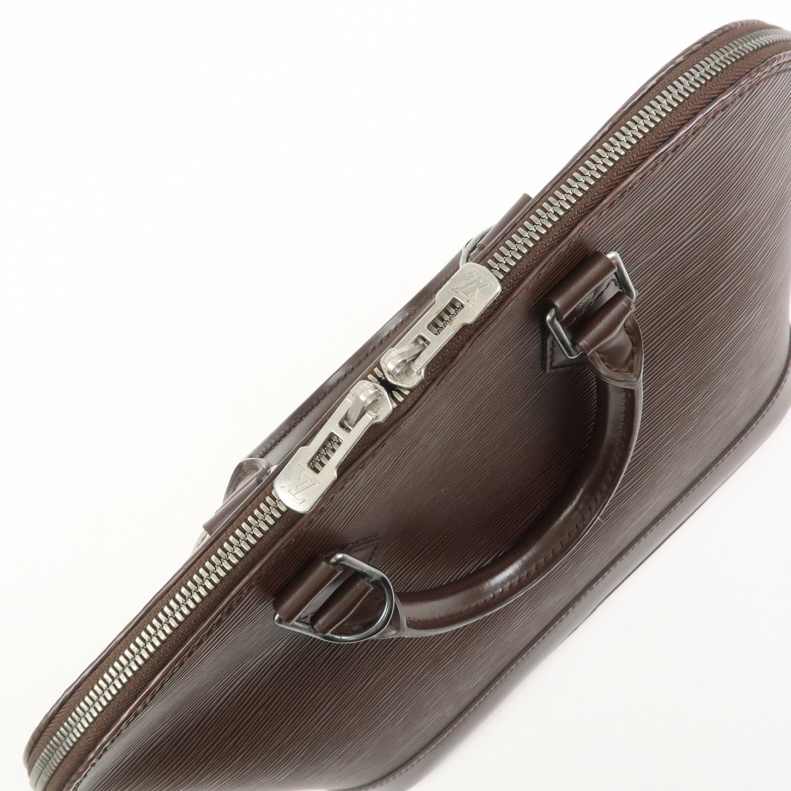 Louis Vuitton Epi Alma Hand Bag Hand Bag Mocha M5214D