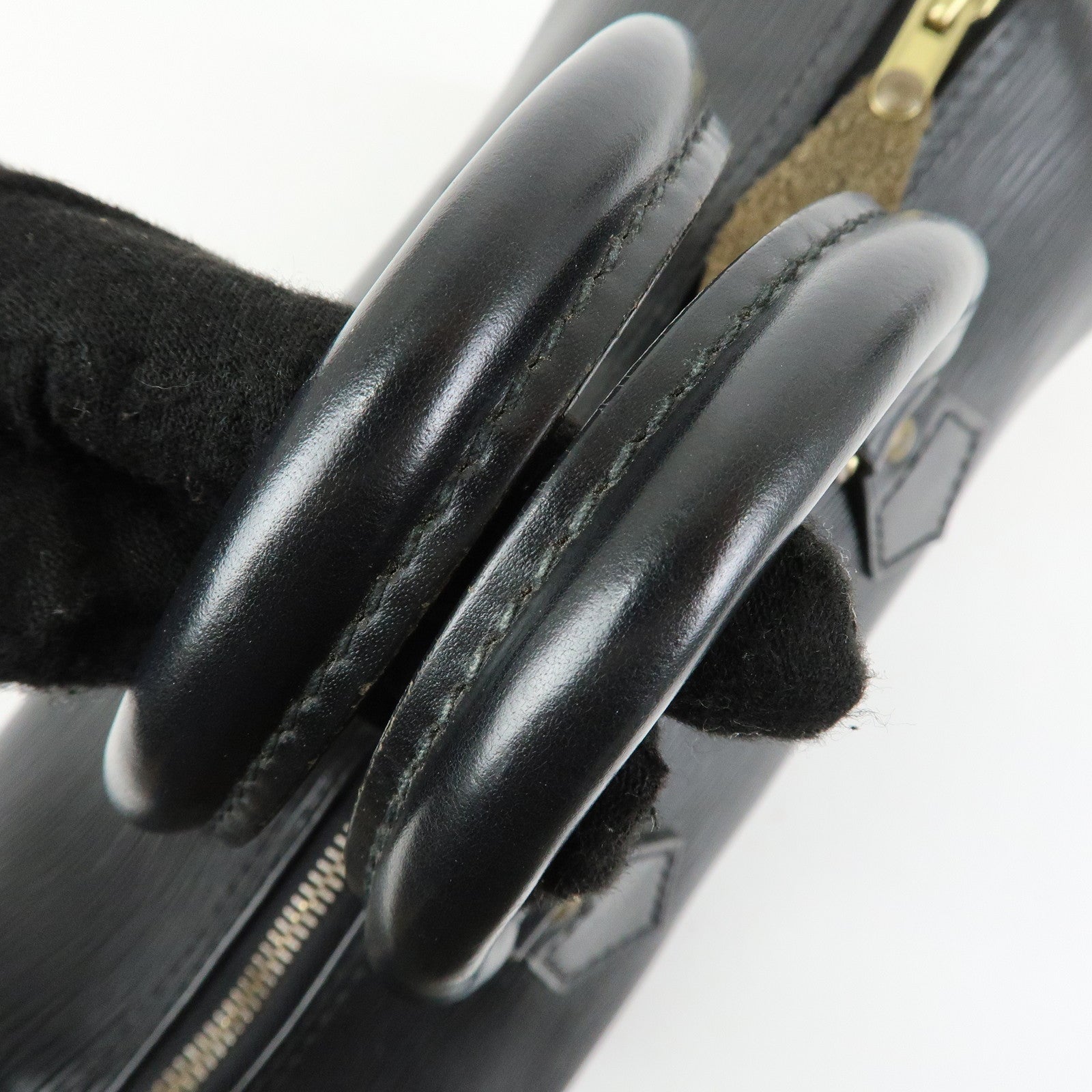 Louis Vuitton Epi Speedy 25 Boston Bag Hand Bag Noir Black M43012