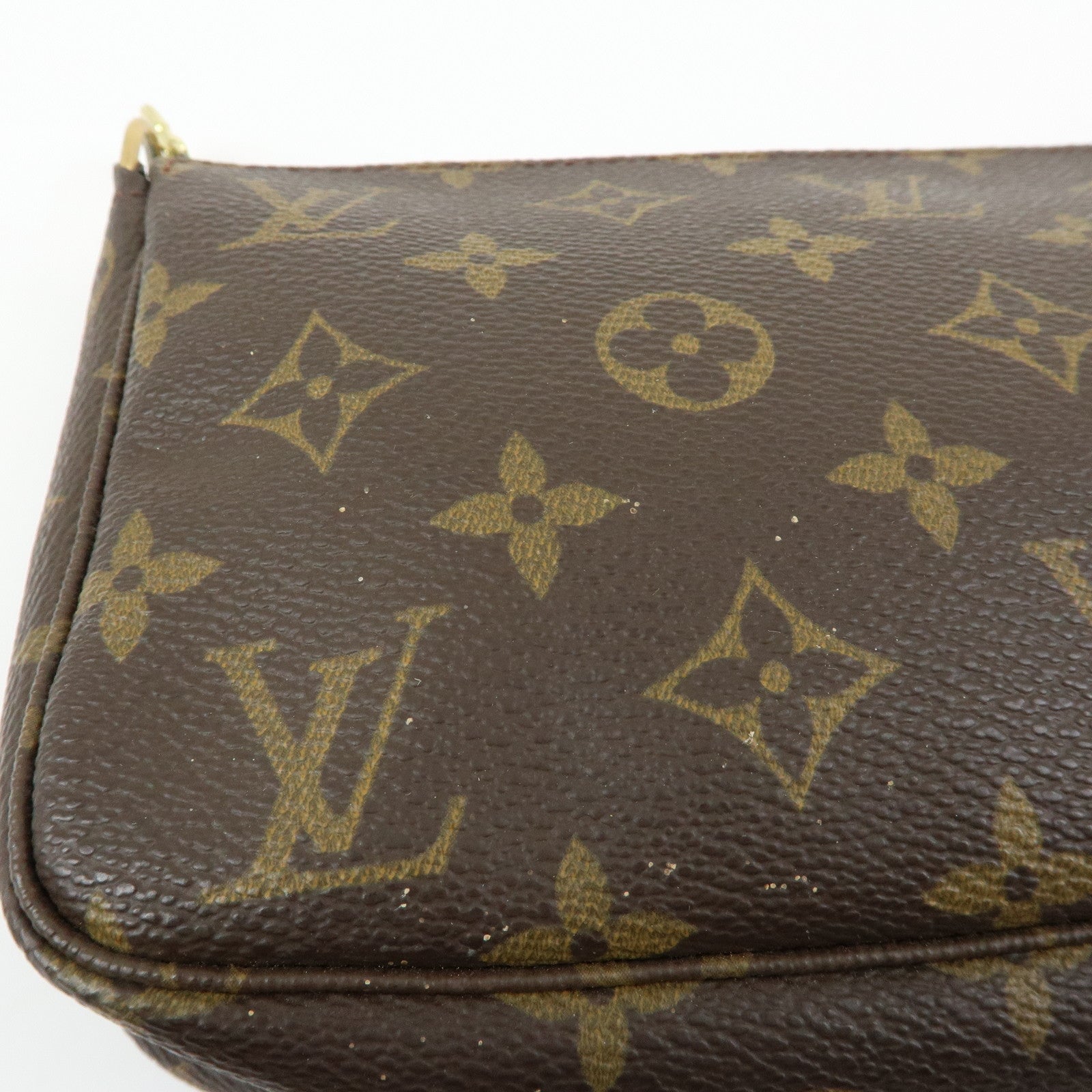 Louis Vuitton Monogram Pochette Accessoires Pouch Hand Bag M51980