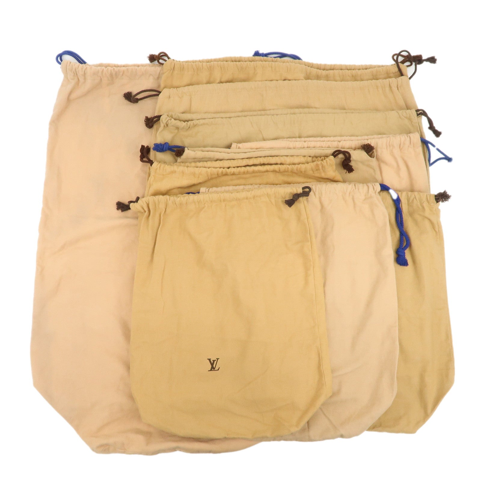 Louis Vuitton Set Of 10 Dust Bag Storage Bag Drawstring Style