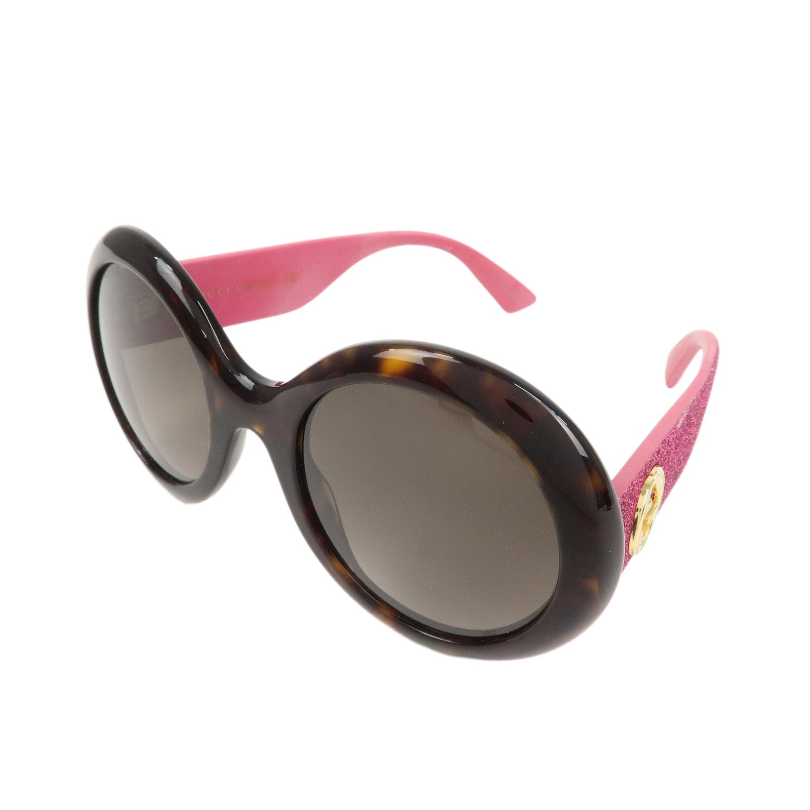 GUCCI Interlocking G Plastic Sunglasses 003 53□24-140 GG0101S