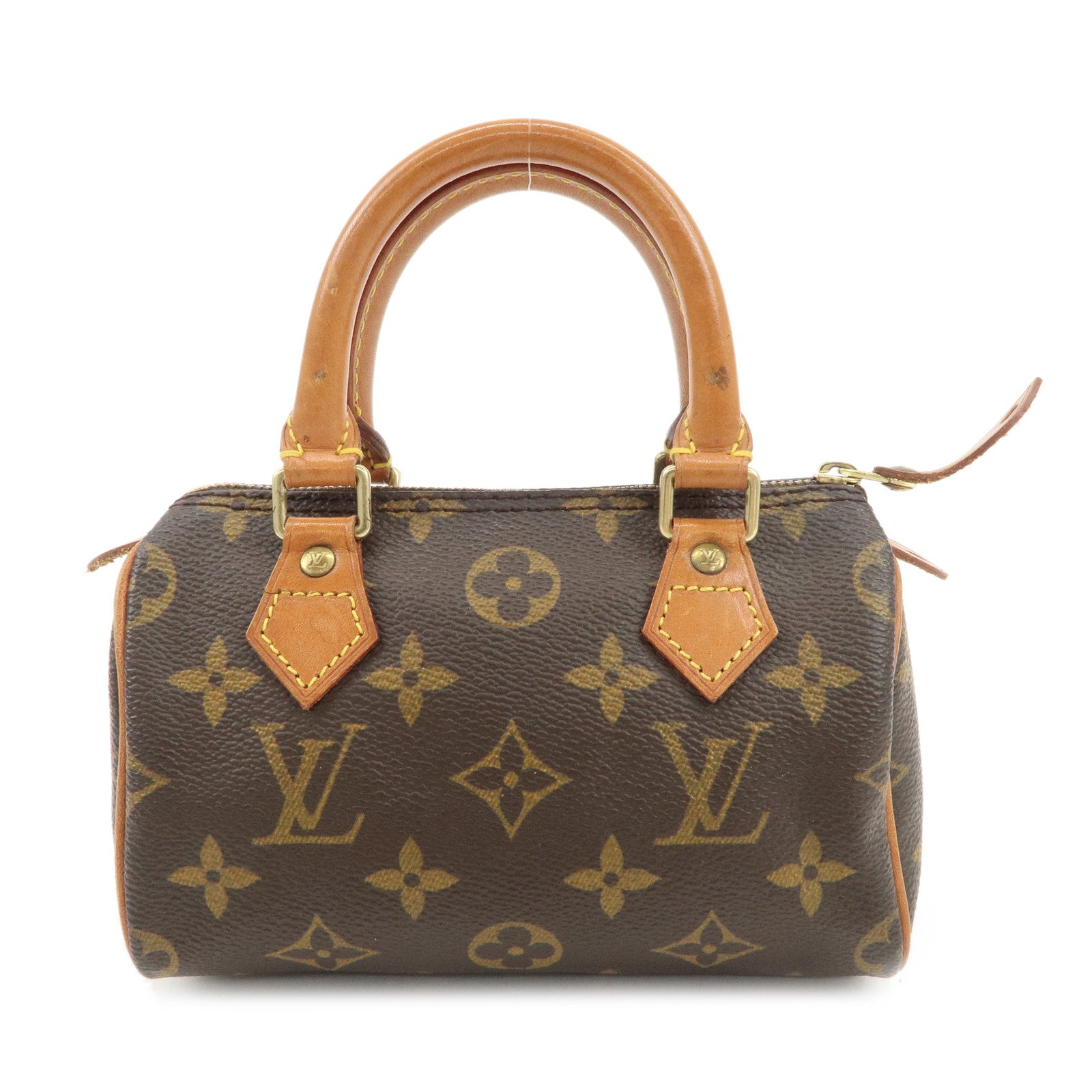 Louis Vuitton Monogram Mini Speedy Hand Bag M41534 Used