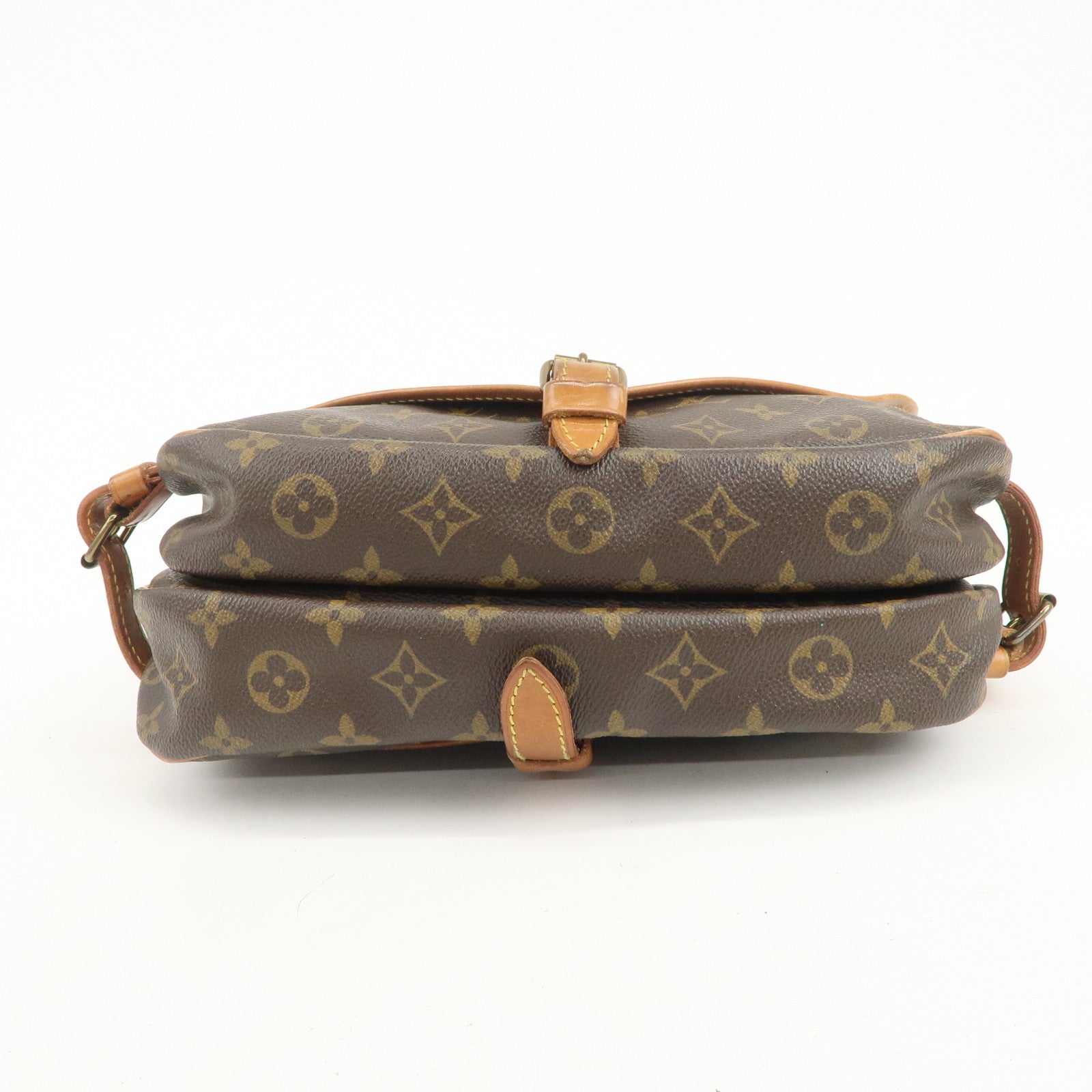 Louis Vuitton Monogram Saumur 30 Shoulder Bag Brown M42256