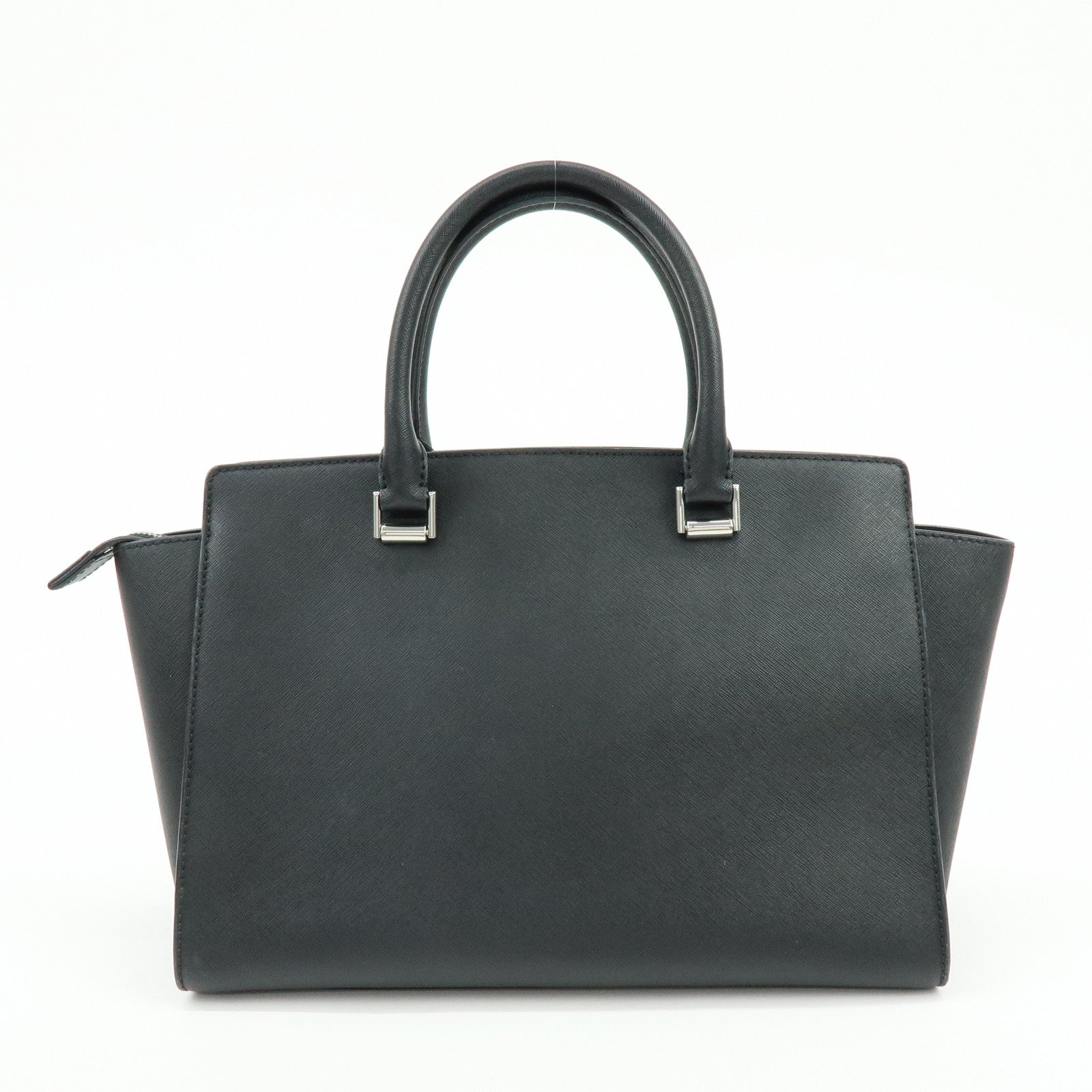 MICHAEL KORS Leather 2Way Bag Hand Bag Shoulder Bag Black