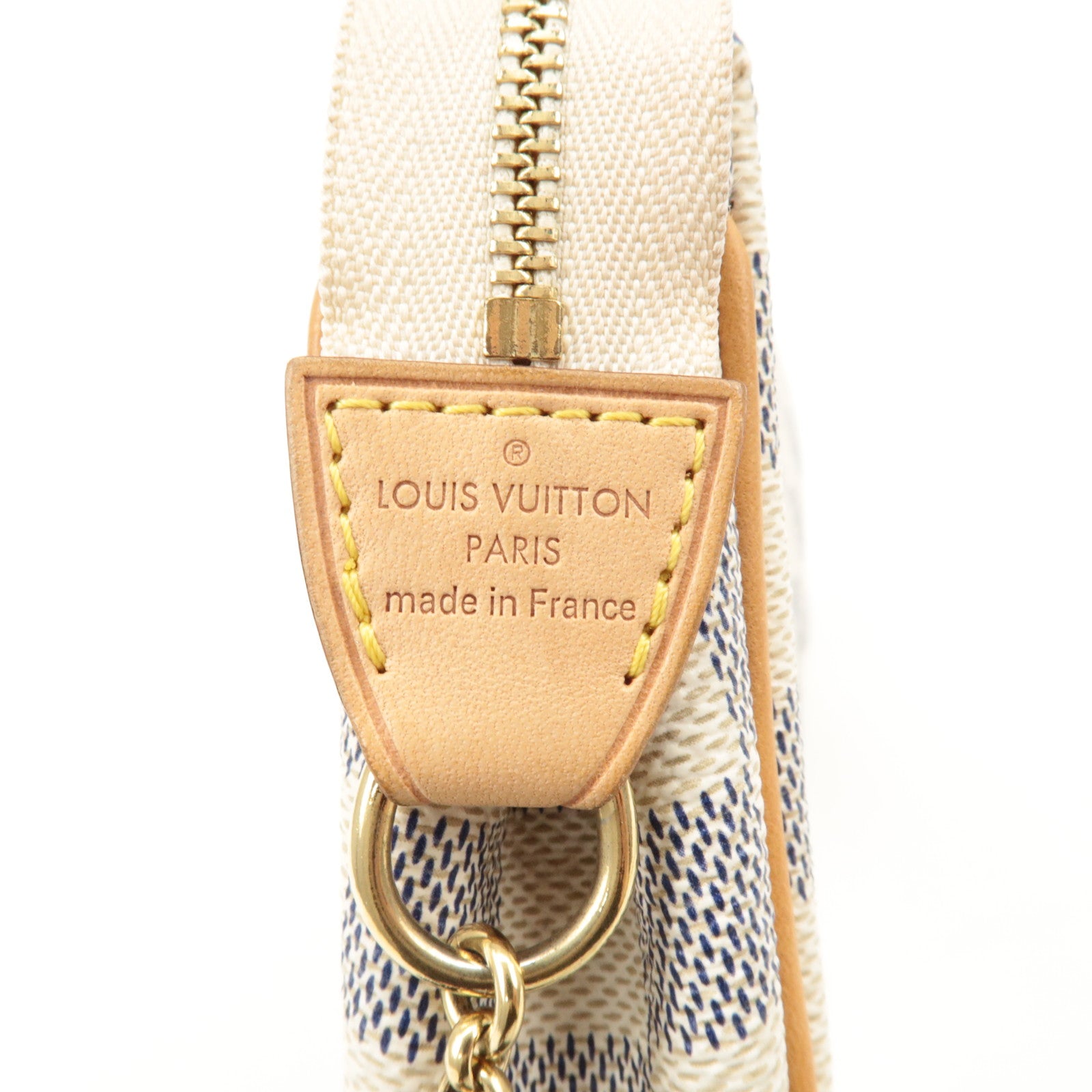 Louis Vuitton Damier Azur Eva 2Way Bag Pouch Shoulder Bag N55214 Used