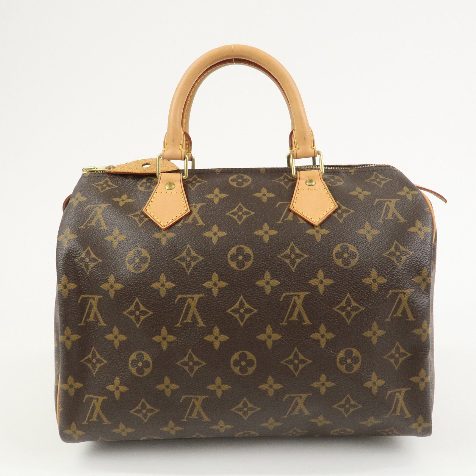 Louis Vuitton Monogram Speedy 30 Boston Bag Hand Bag Brown M41526