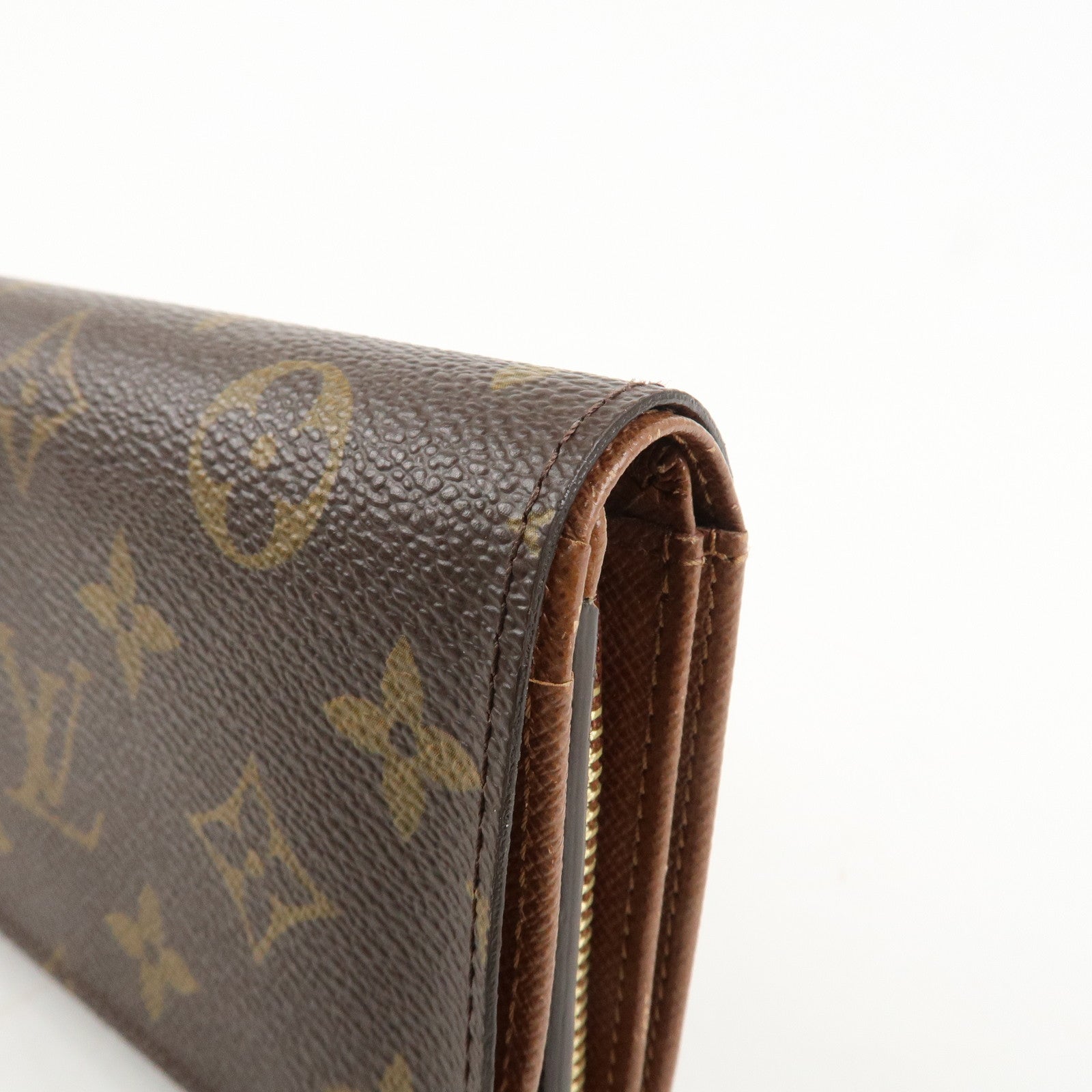 Louis Vuitton Monogram Portefeuille Tresor Wallet M61736 Used