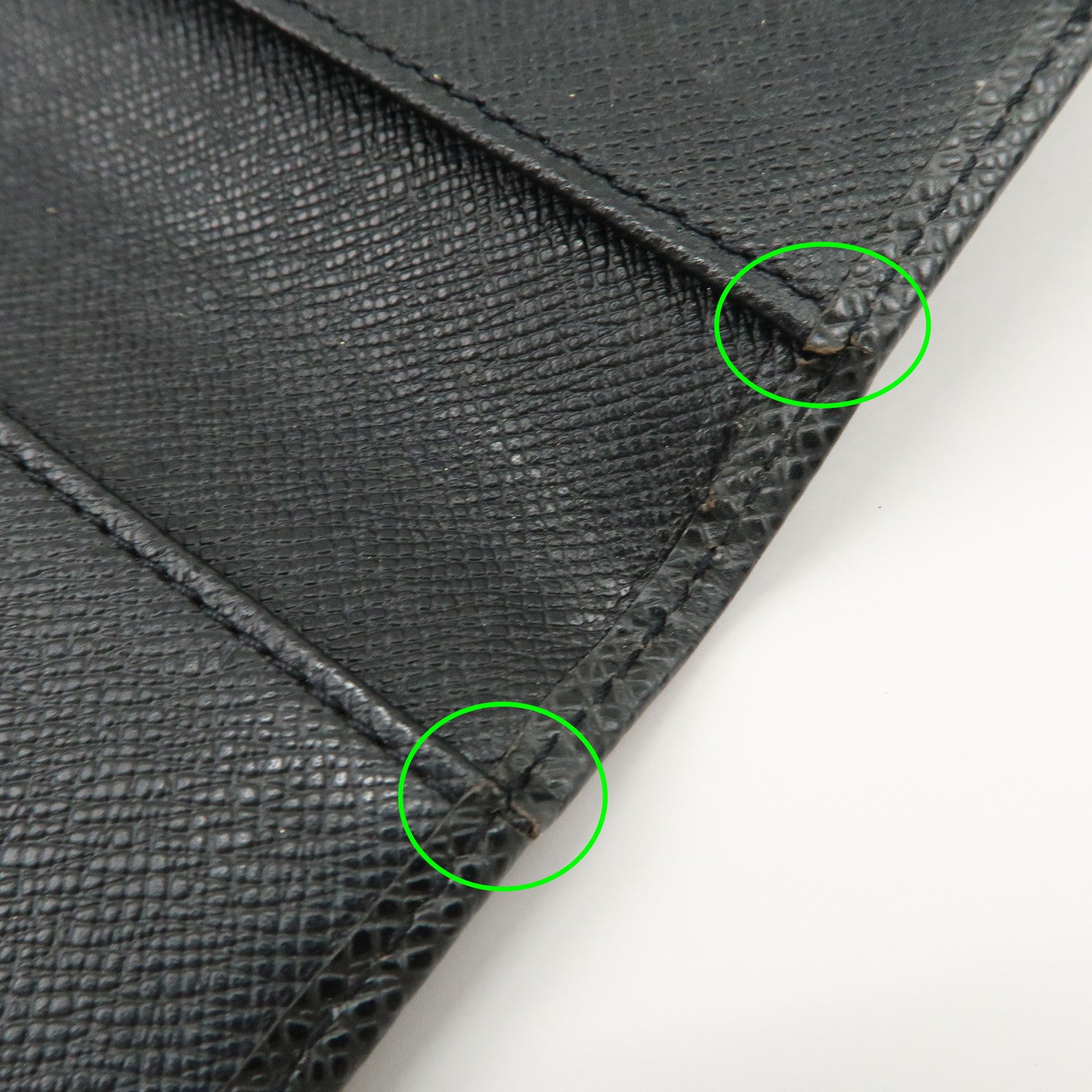 Louis Vuitton Taiga Set of 3 Long Wallet Ardoise R20425/M30394 Used