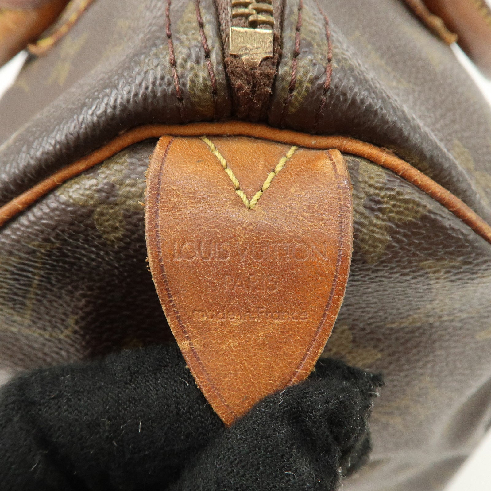 Louis Vuitton Monogram Speedy 30 Hand Bag Boston Bag M41526 Used