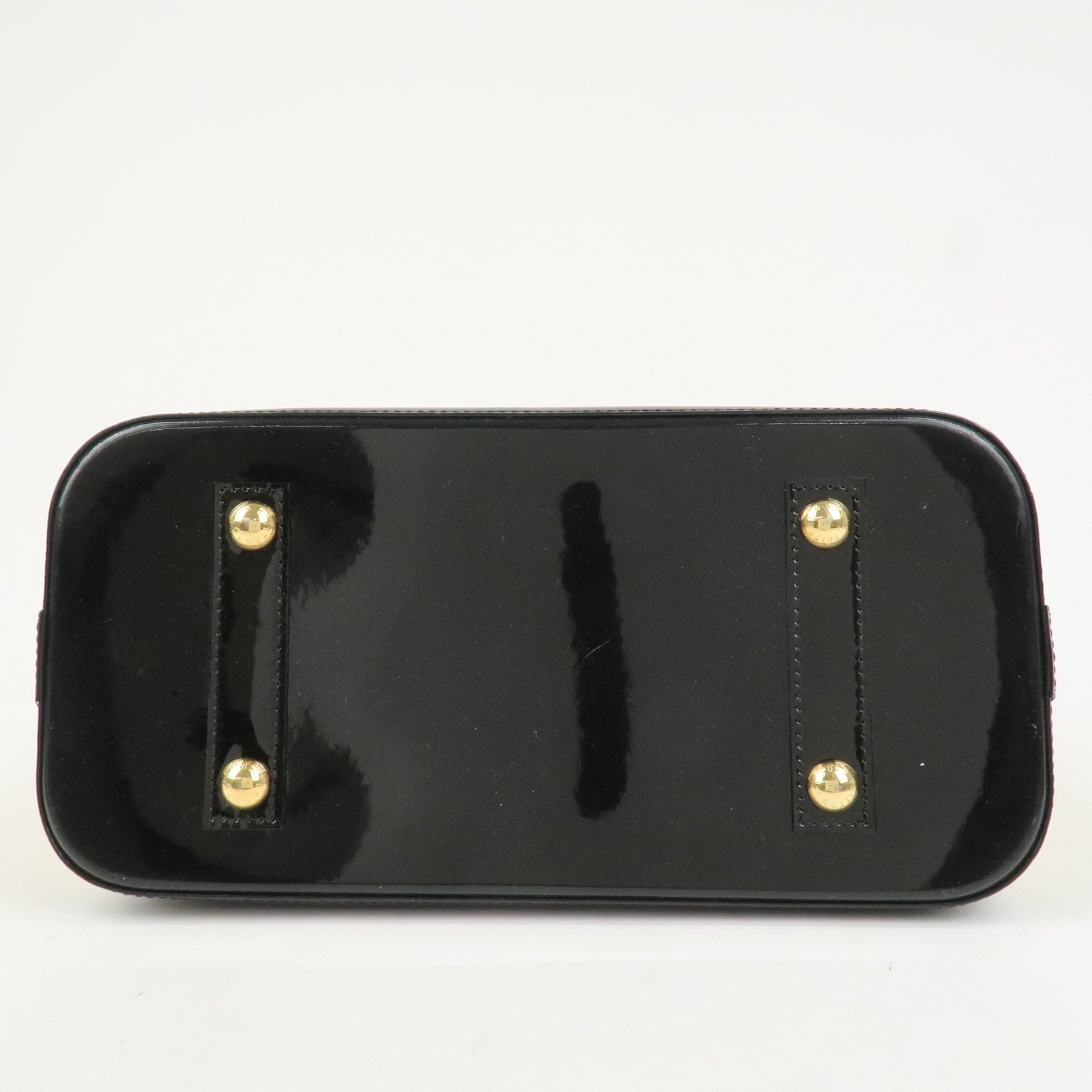 Louis Vuitton Monogram Vernis Sticker Alma PM Hand Bag M50466