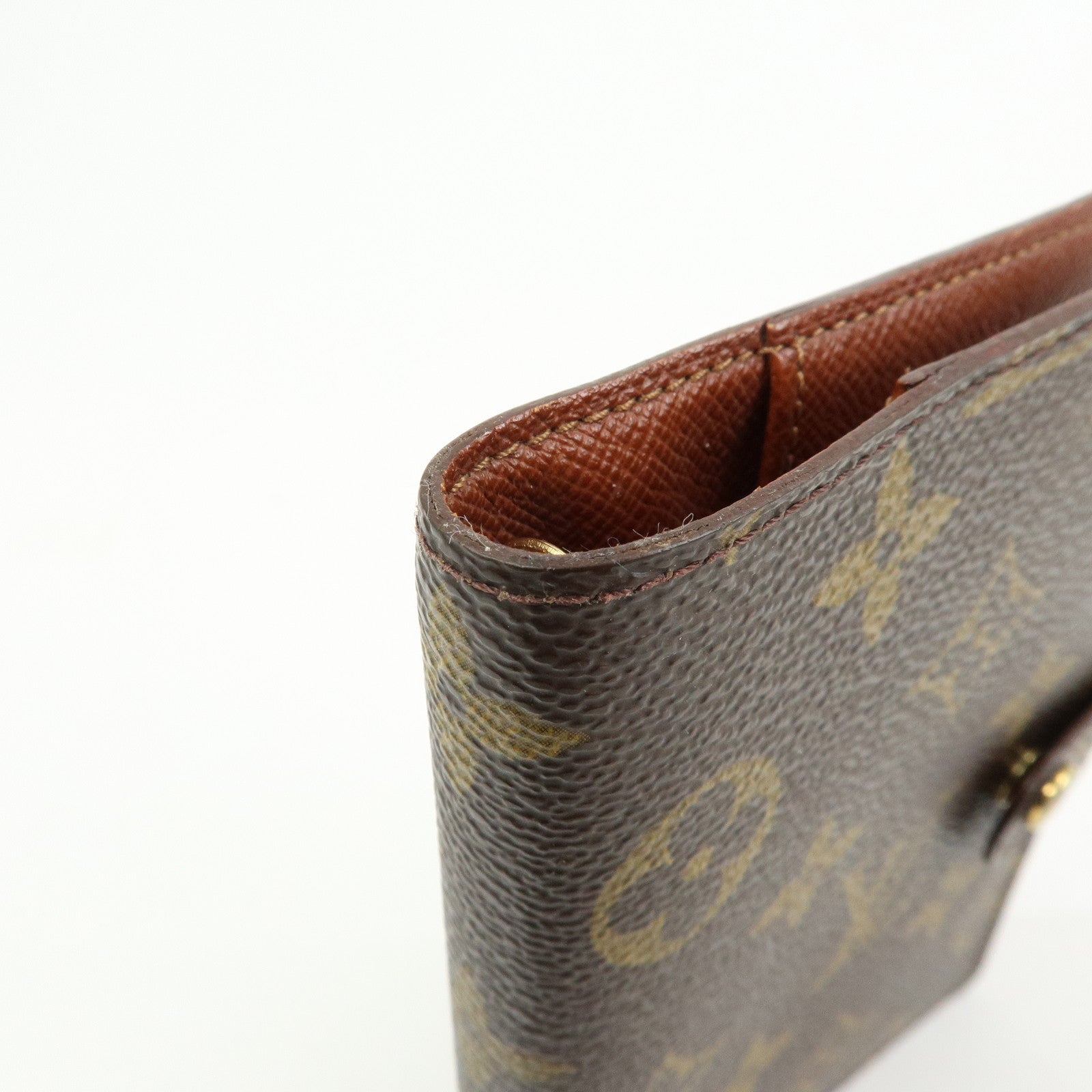 Louis Vuitton Monogram Agenda PM Planner Cover Brown R20005