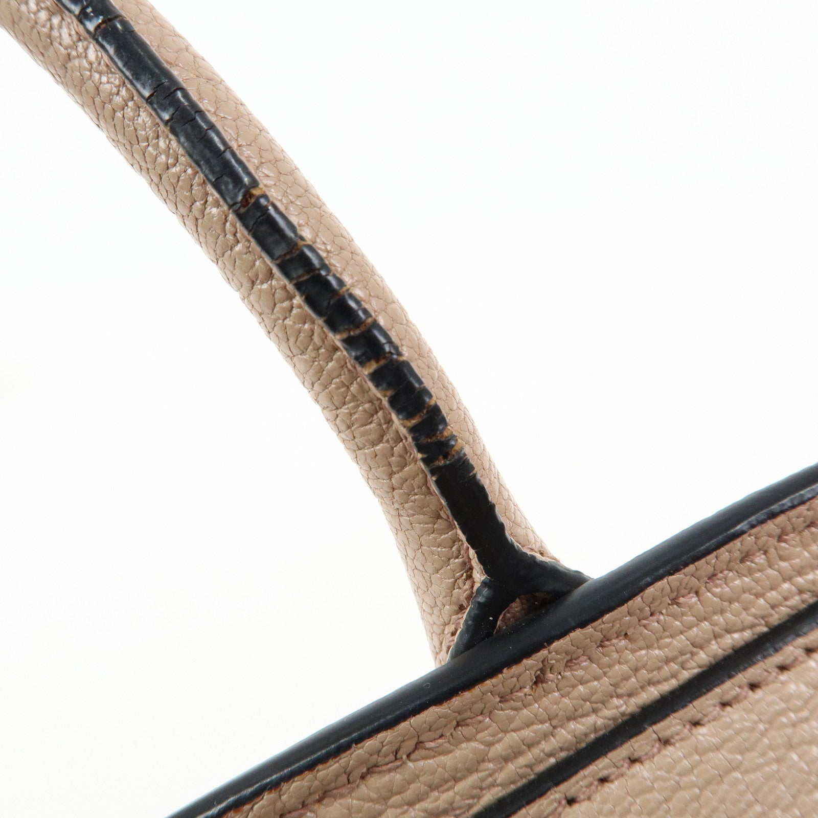 MIU MIU Madras Leather 2Way Bag Hand Bag Shoulder Bag Pink