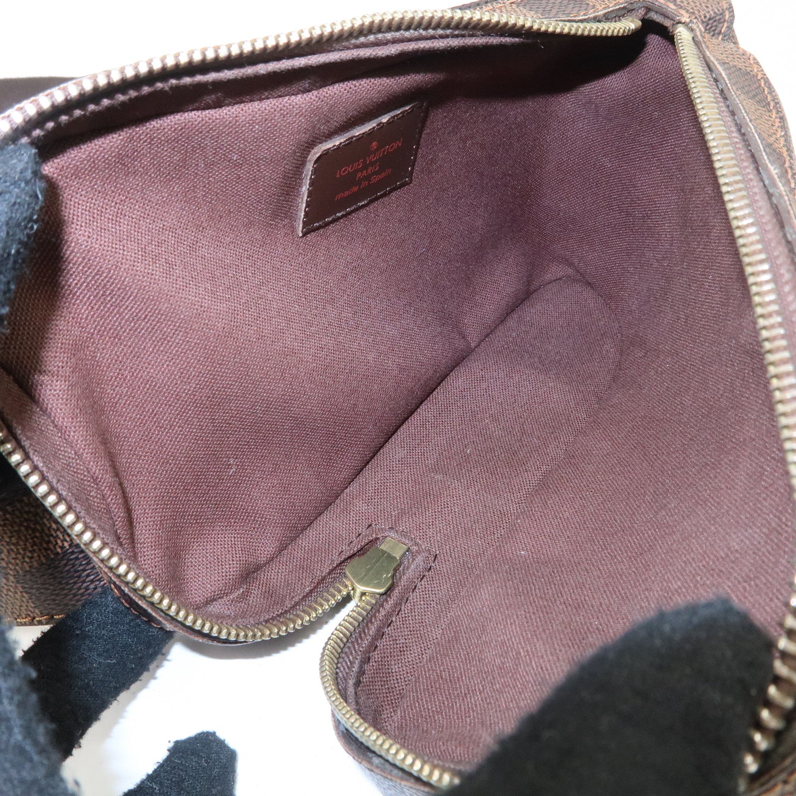 Louis Vuitton Damier Ebene Geronimos Crossbody Bag Waist Bag N51994 Used