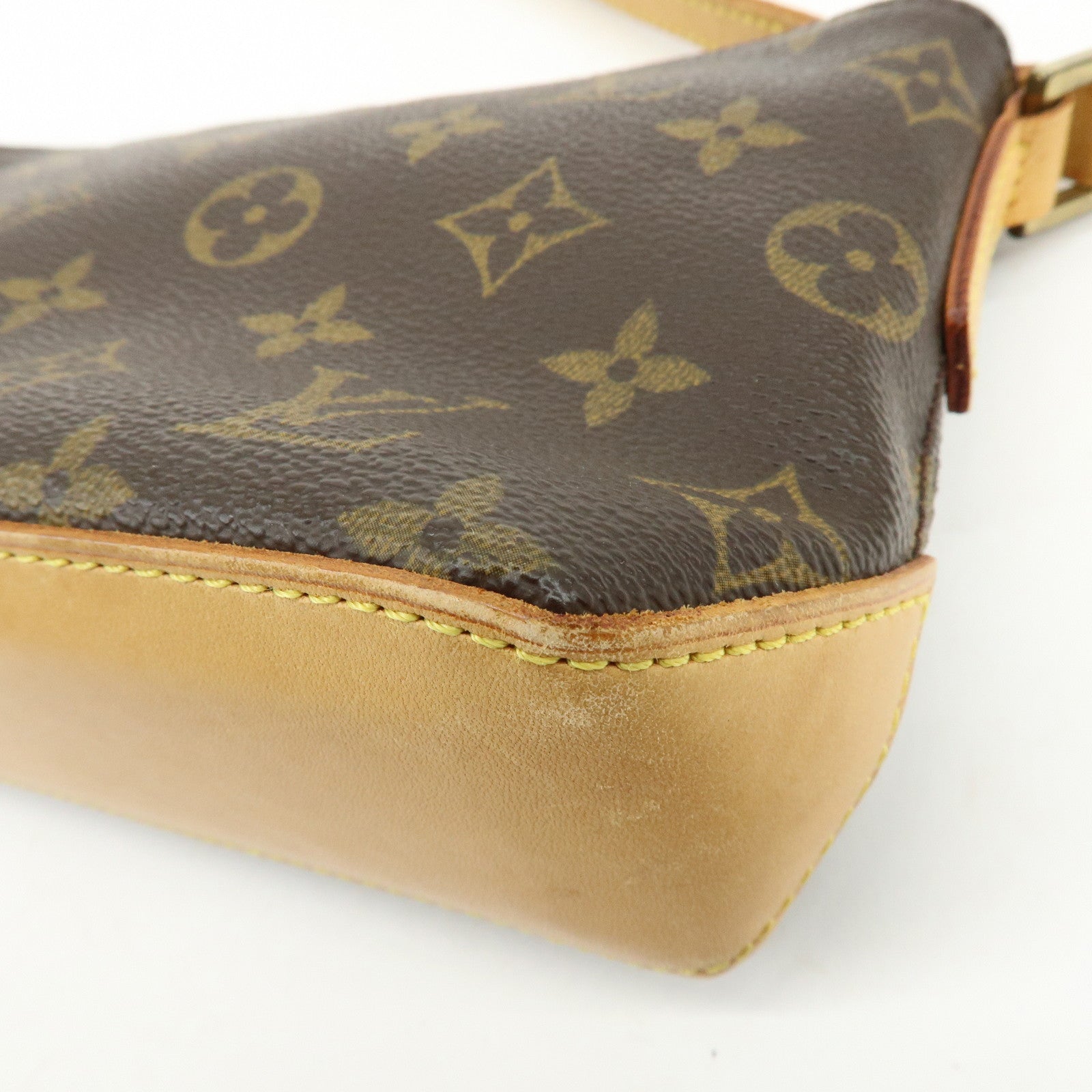 Louis Vuitton Monogram Trotteur Canvas Shoulder Bag Brown M51240