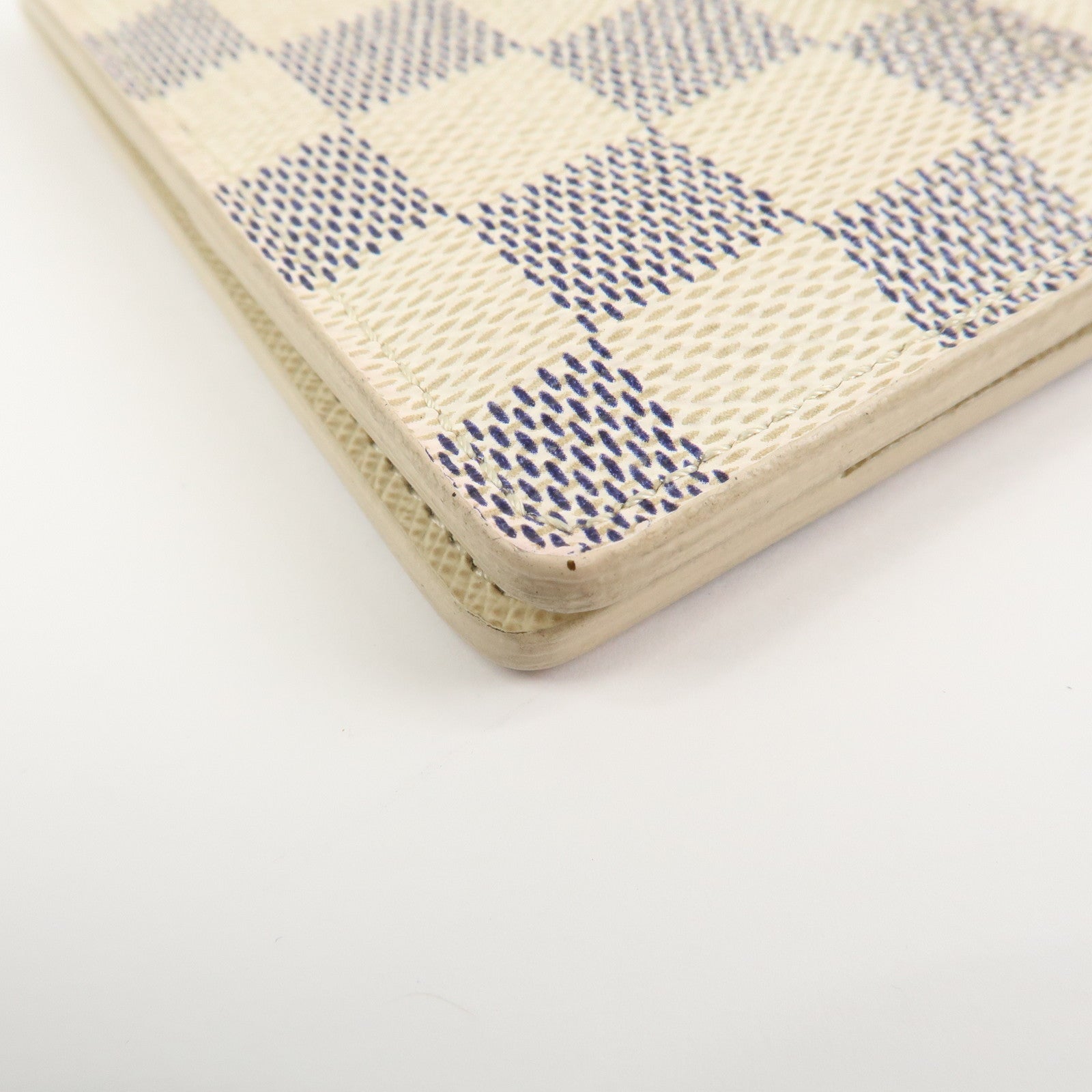 Louis Vuitton Damier Azur Pocket Organizer Card Case N63144