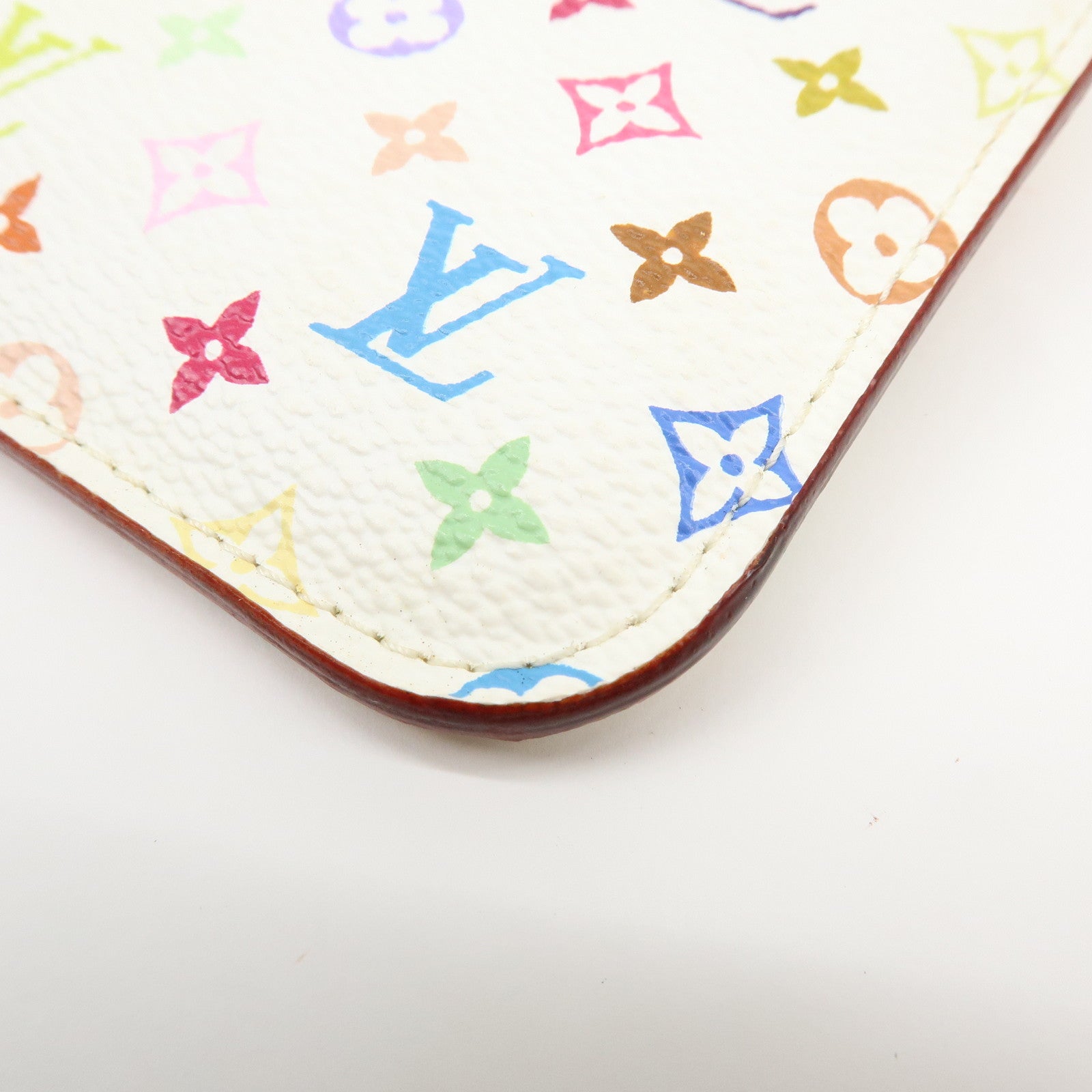 Louis Vuitton Monogram Multicolor Pochette Cles Coin Case M93734