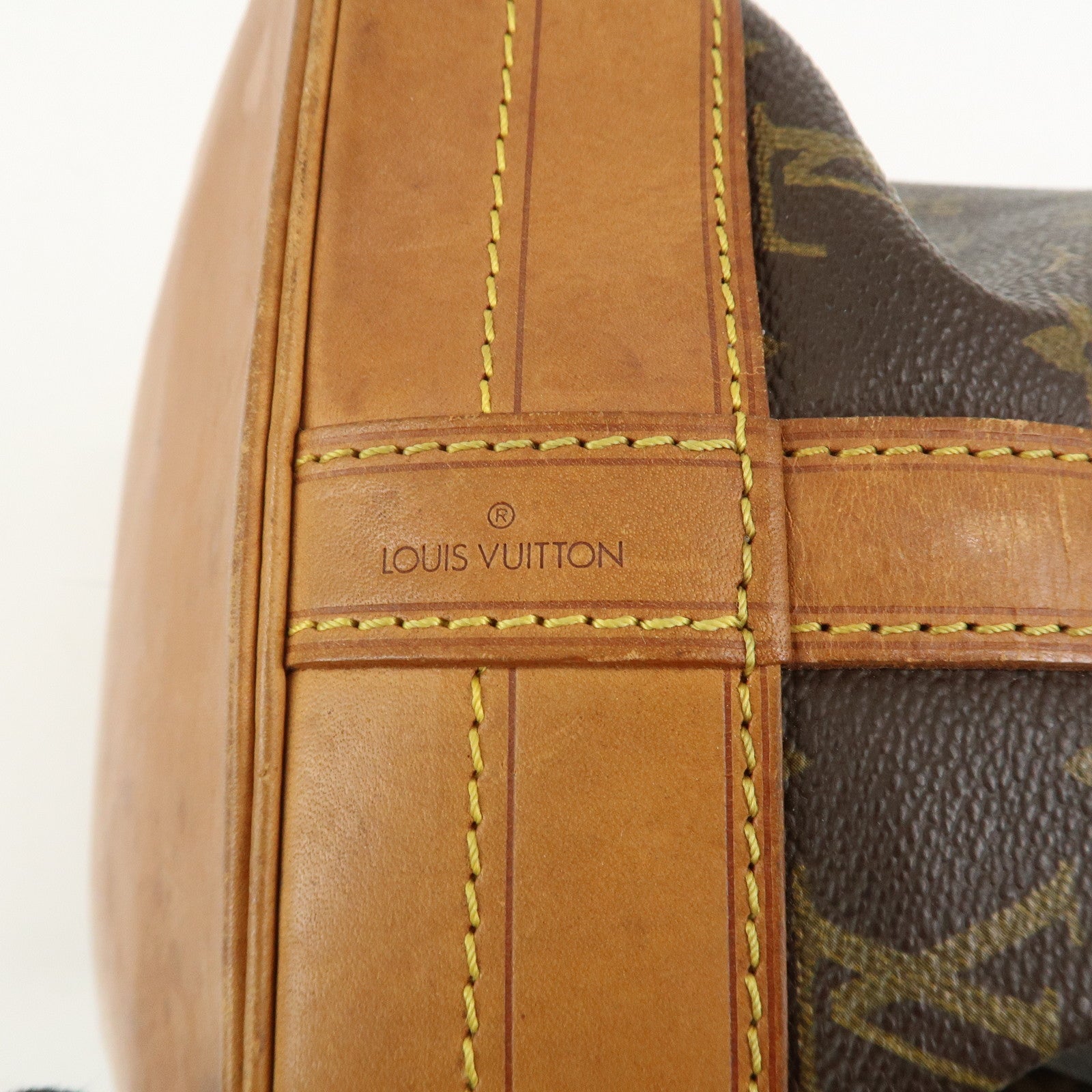 Louis Vuitton Monogram Noe Shoulder Bag Hand Bag Brown M42224