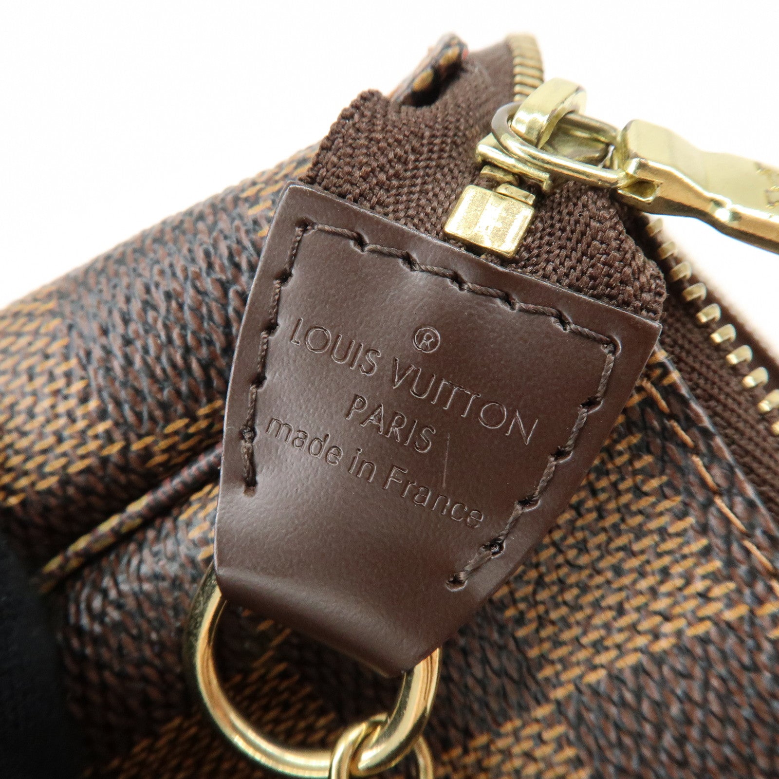 Louis Vuitton Damier T&B Mini Pochette Accessoires Pouch N58011