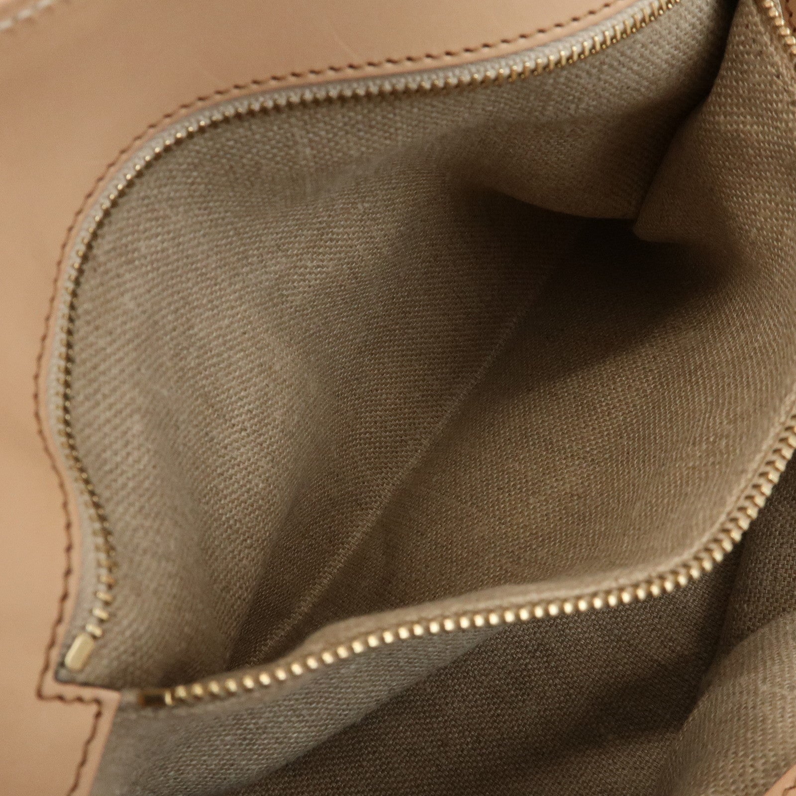 GUCCI Bamboo Flora Canvas Leather Hand Bag Multicolor Beige 137395